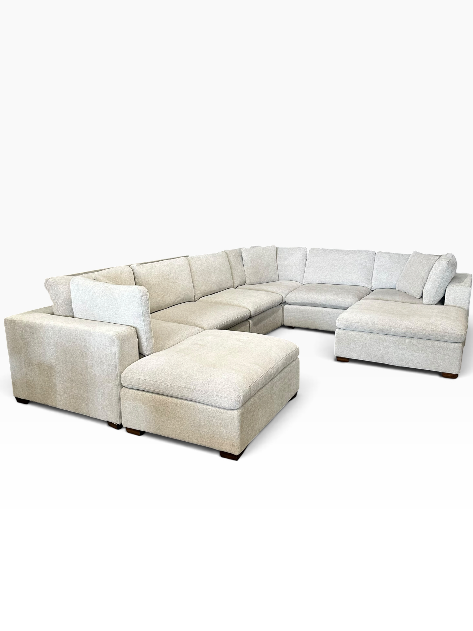 Modular 8-Piece Sectional Cloud Couch