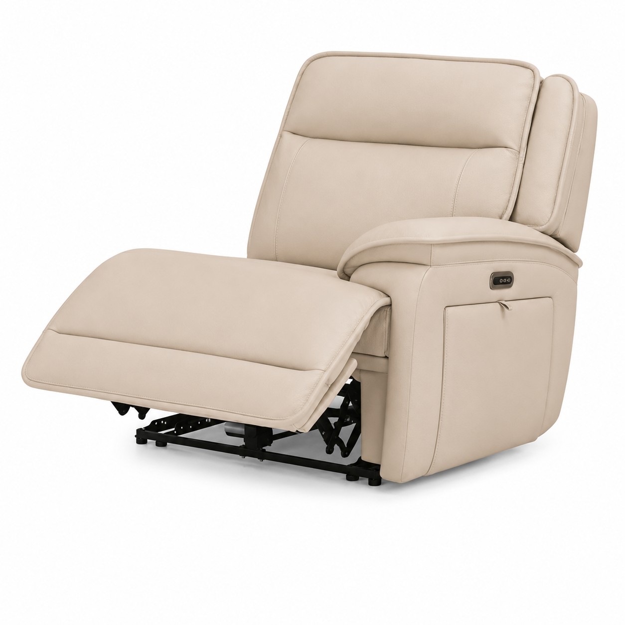 Madison RAF Zero Wall Power Recliner – Almond