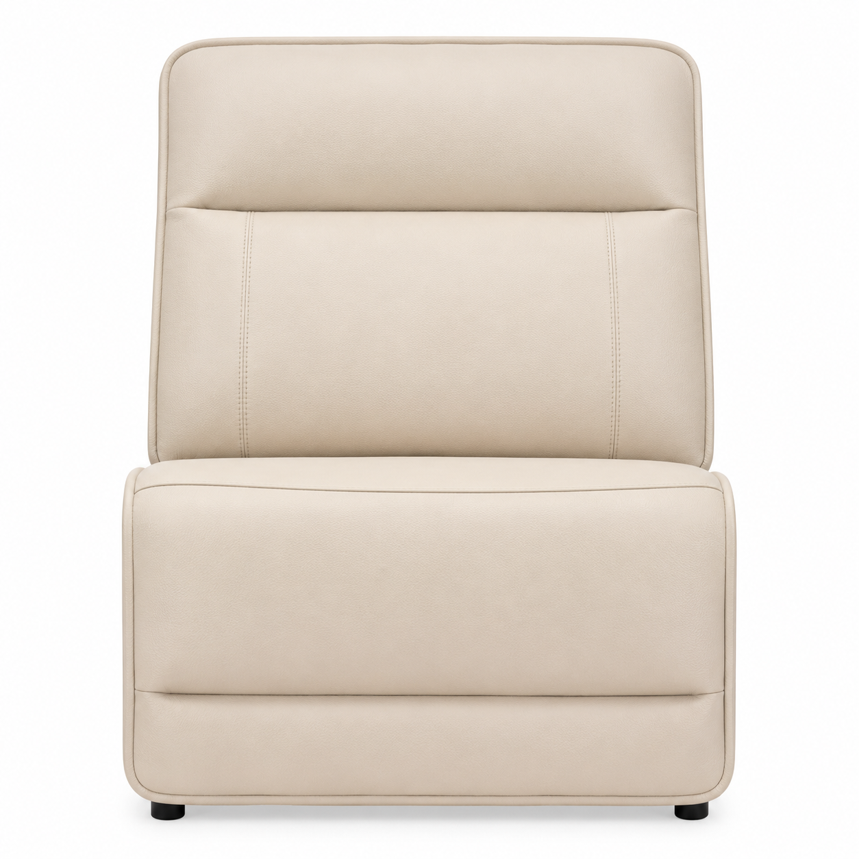 Madison Armless Chair – Almond