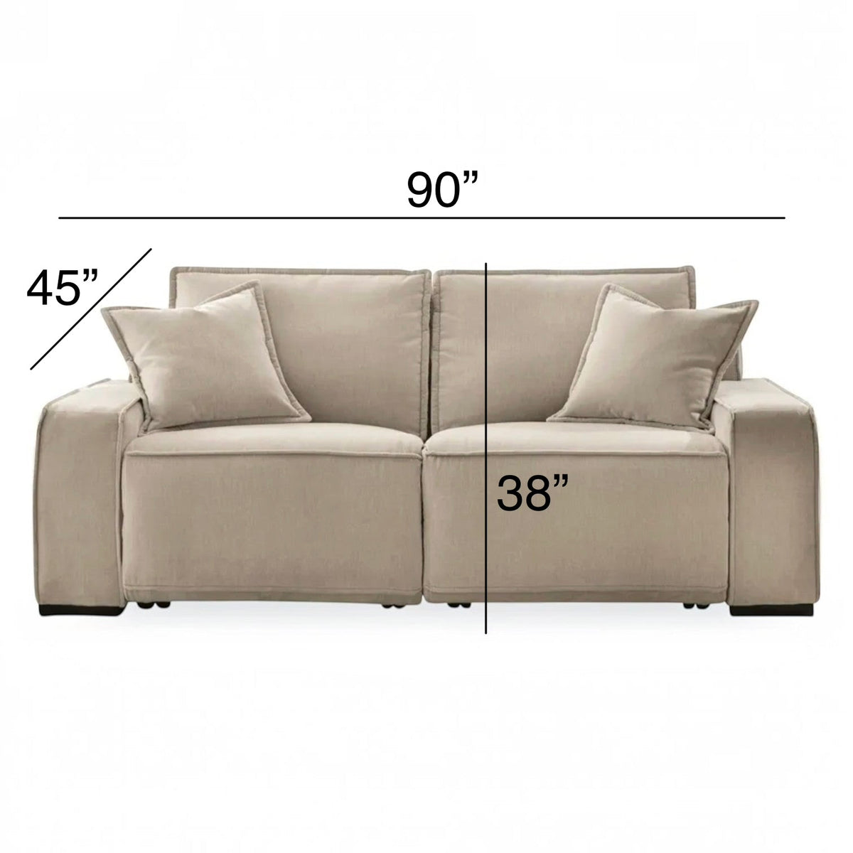 Capri Modular Sectional - Customizable