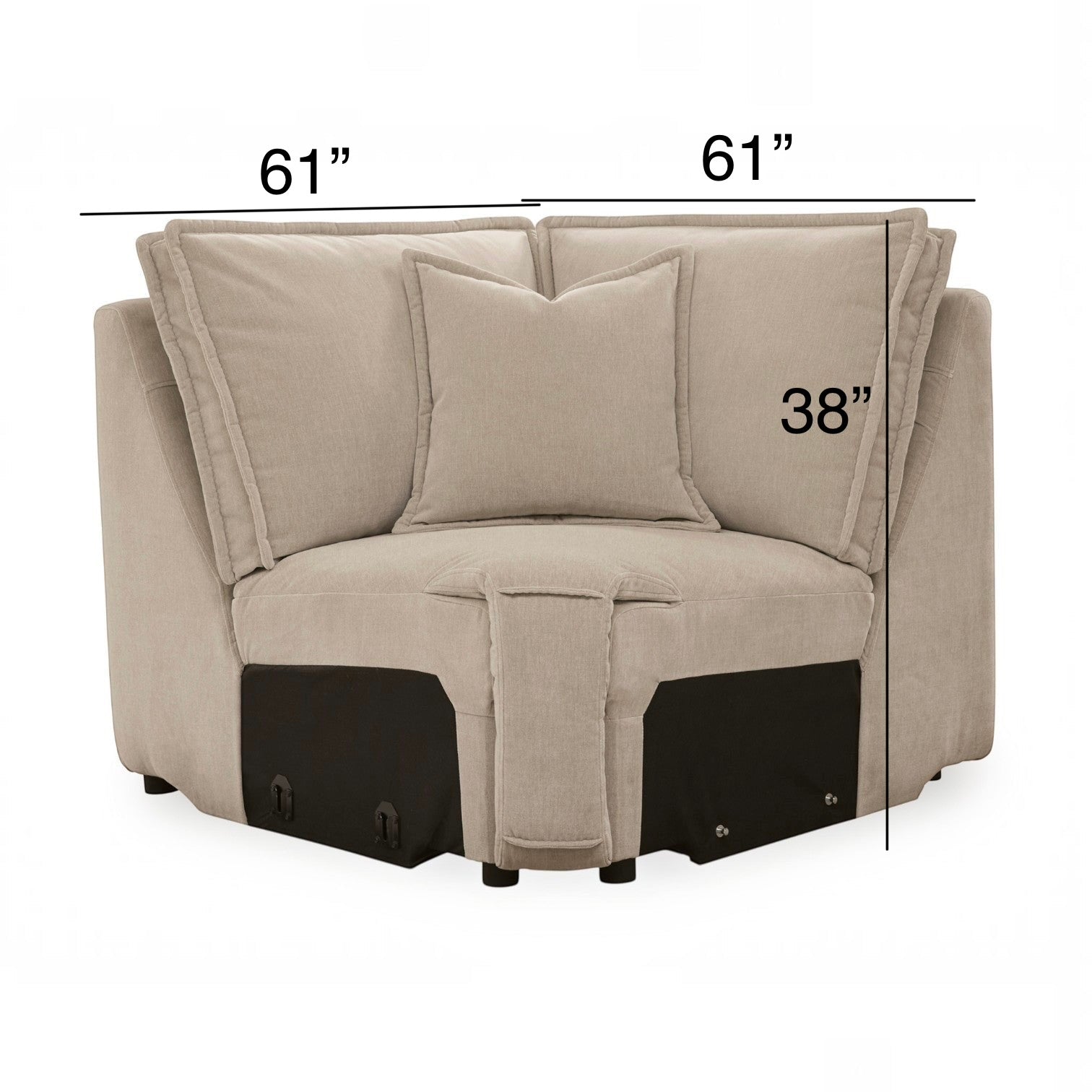 Capri Corner Wedge