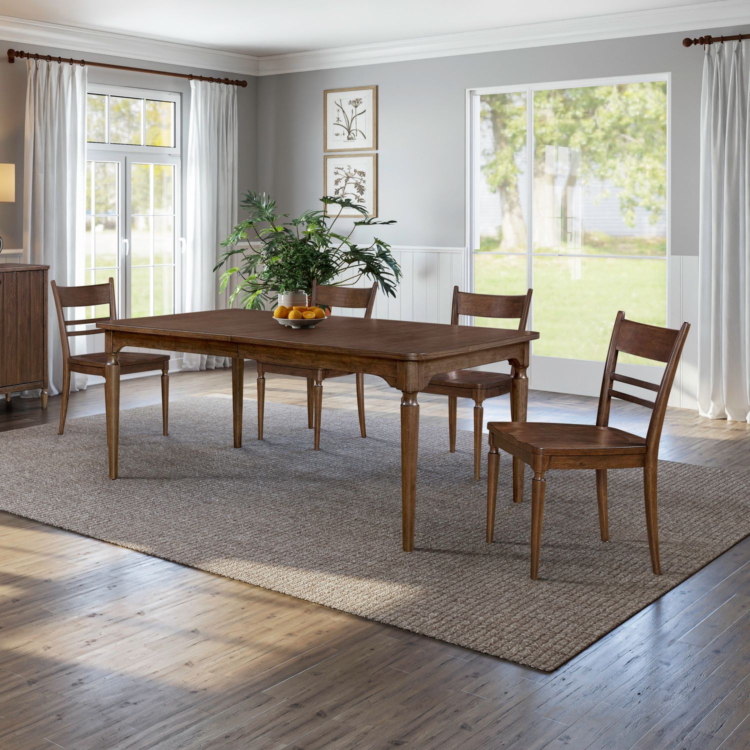 5 Piece Rectangular Table Set