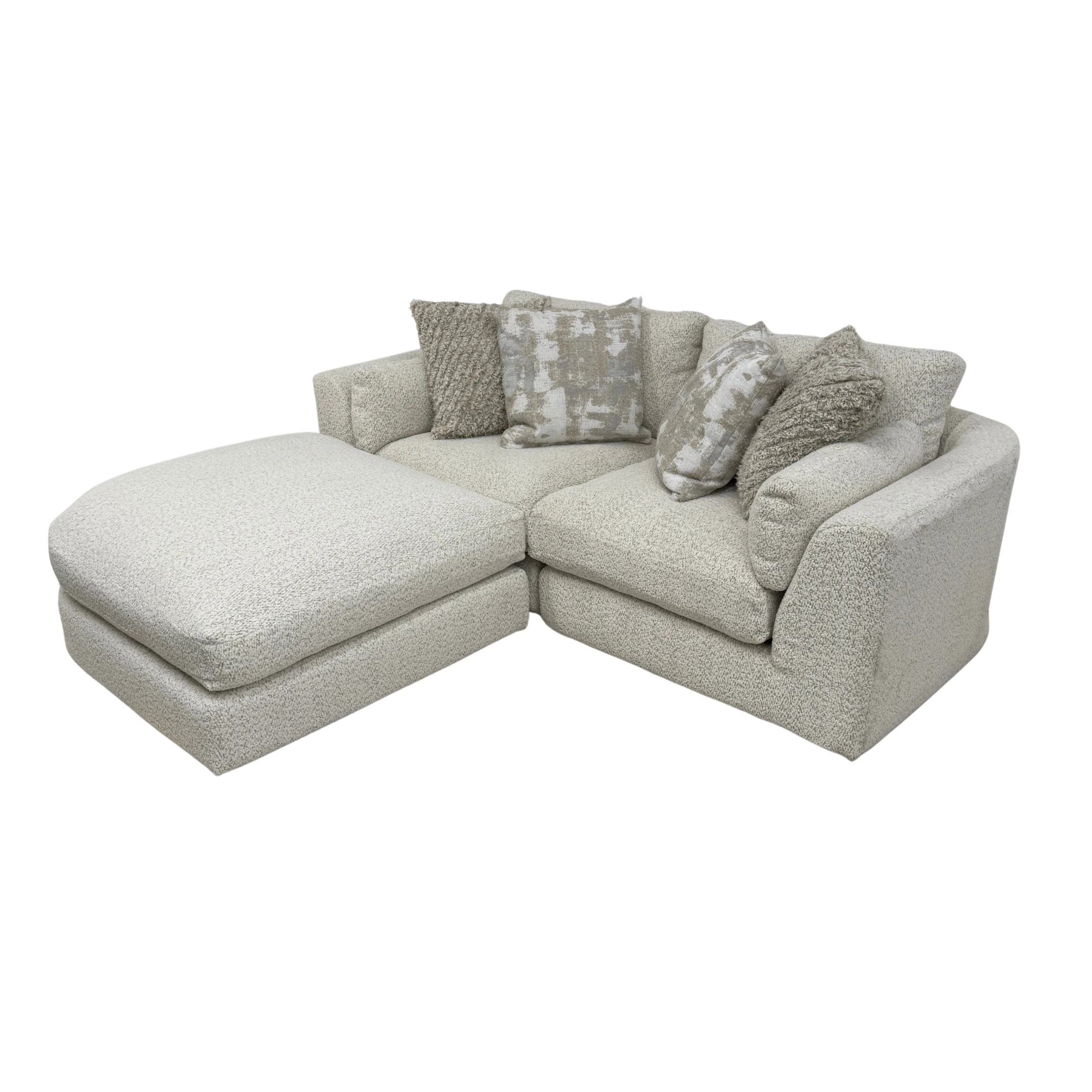Juniper 2-Piece Loveseat with Ottoman