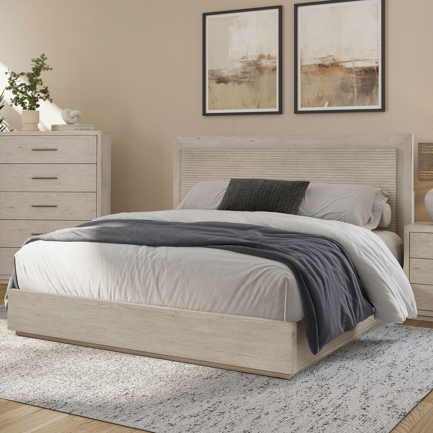 Queen Platform Bed