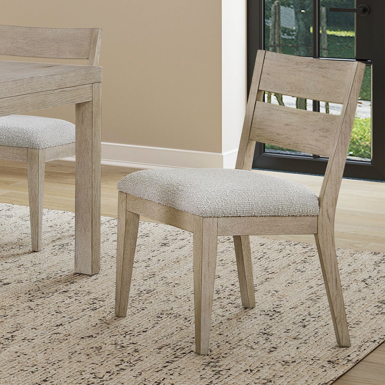 Slat Back Uph Side Chair (RTA)