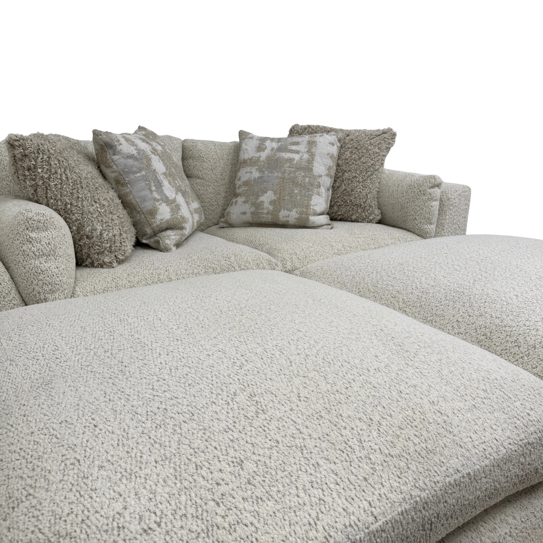 Juniper 2-Piece Loveseat with 2 Ottomans