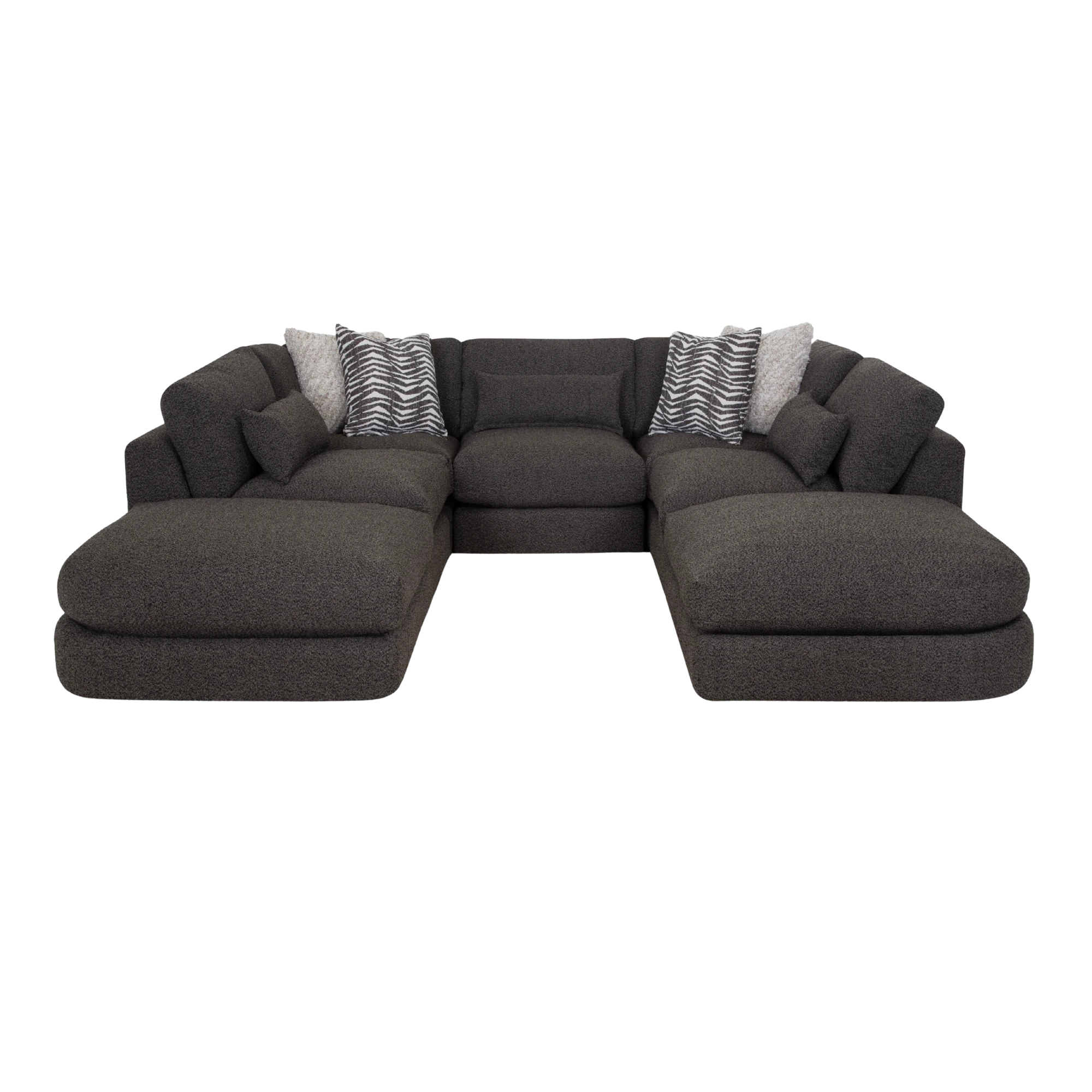 Juniper 3-Piece Sofa with 2 Ottomans