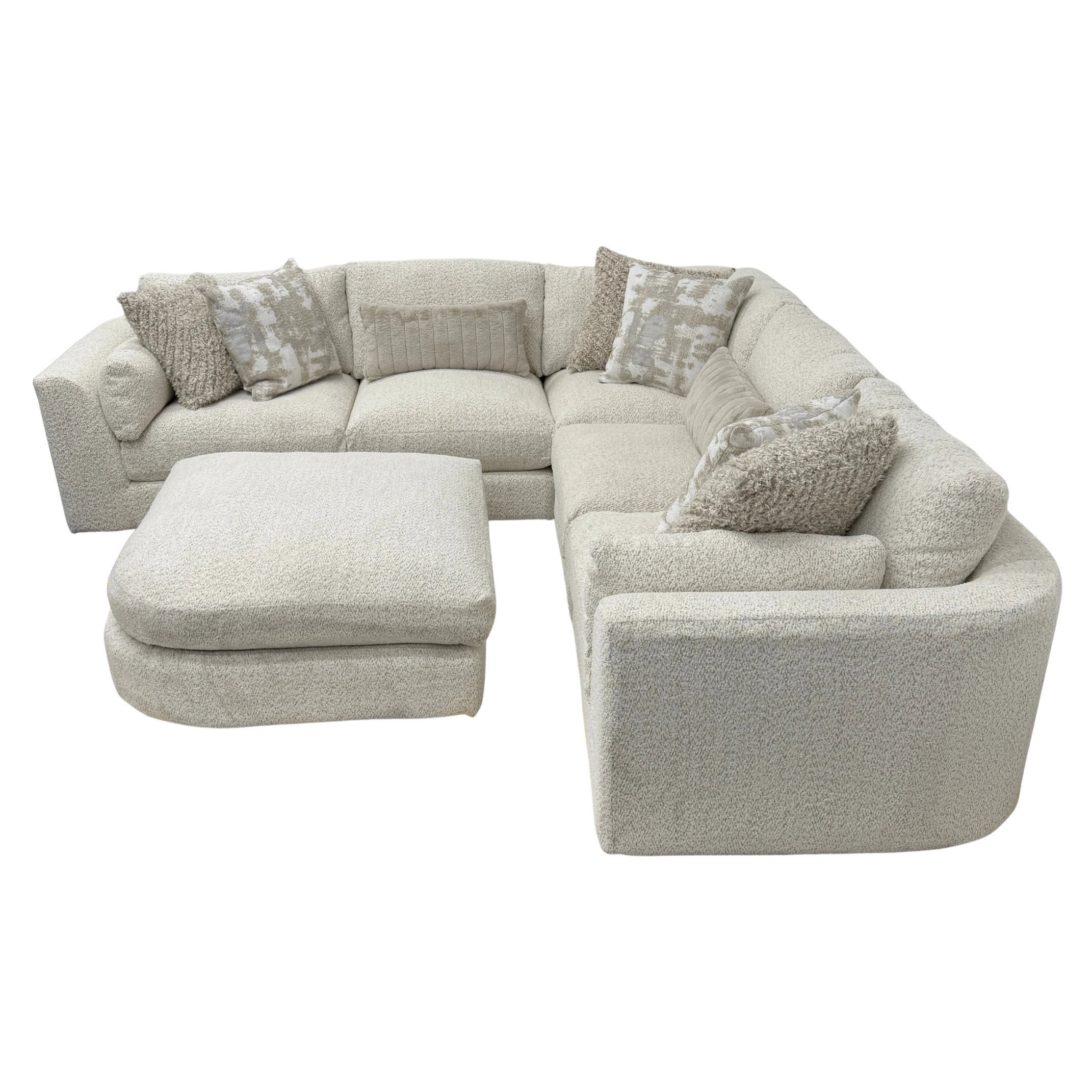 Juniper 5-Piece Corner Sectional with Ottoman