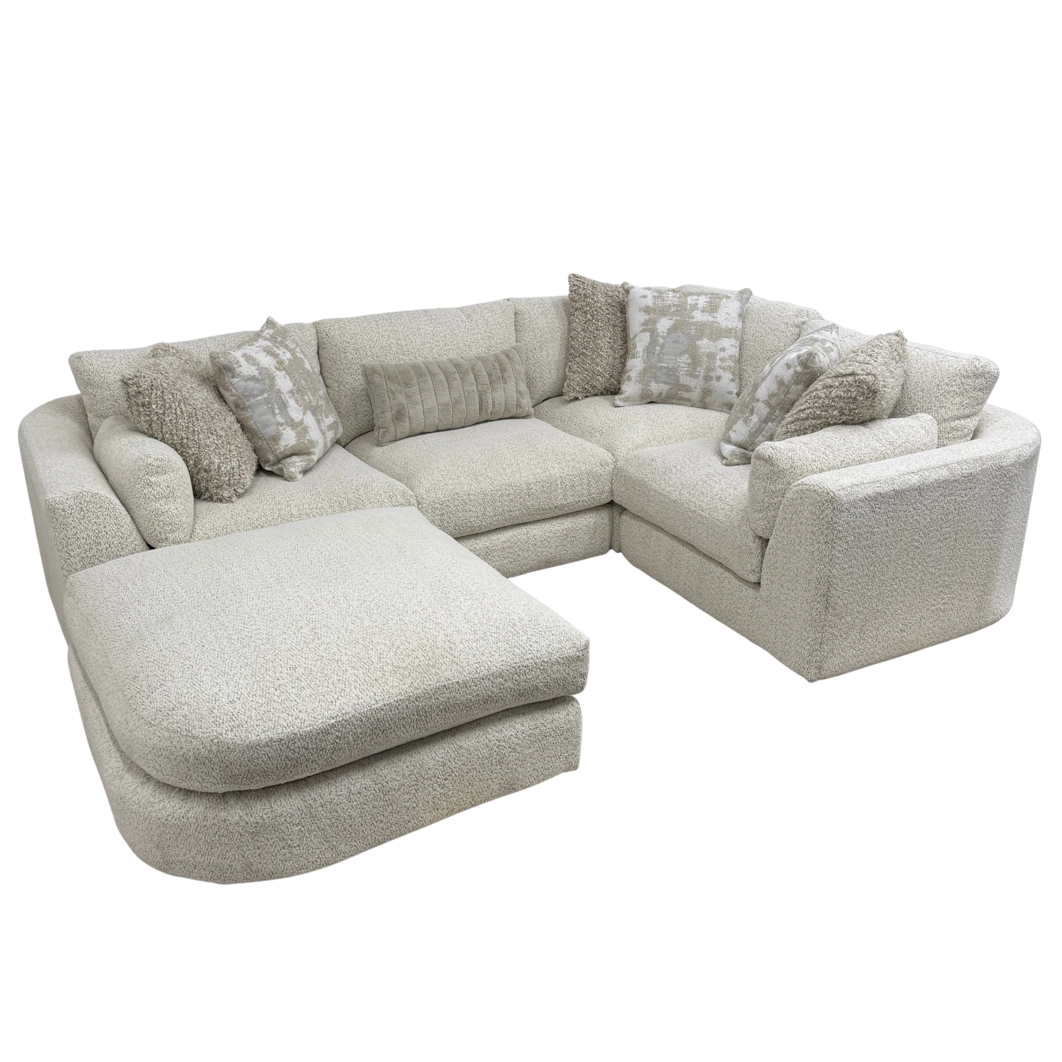 Juniper 4-Piece Sectional with Ottoman