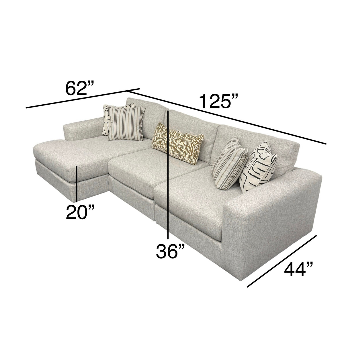 Mason Modular Sectional with LAF Chaise