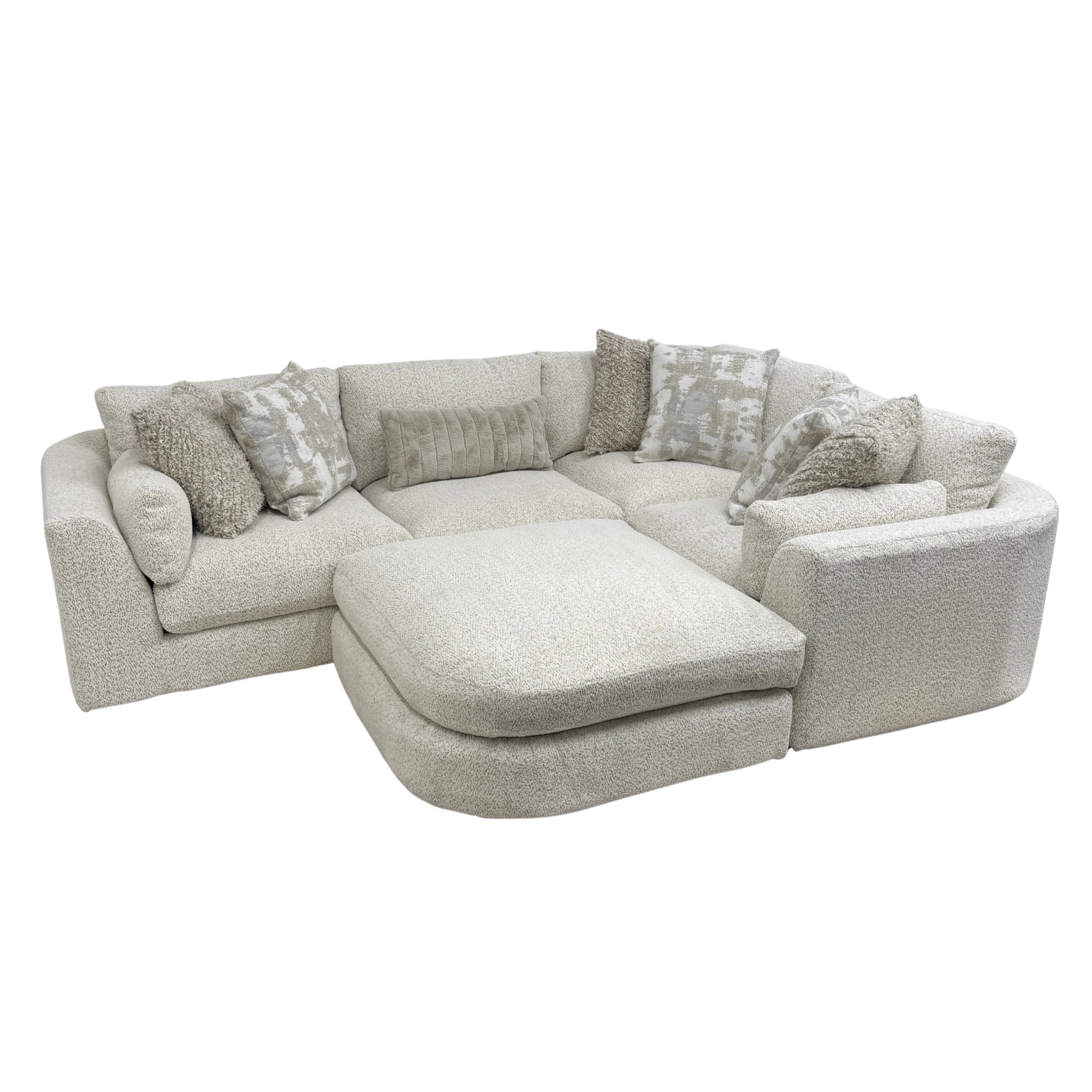 Juniper 4-Piece Sectional with Ottoman