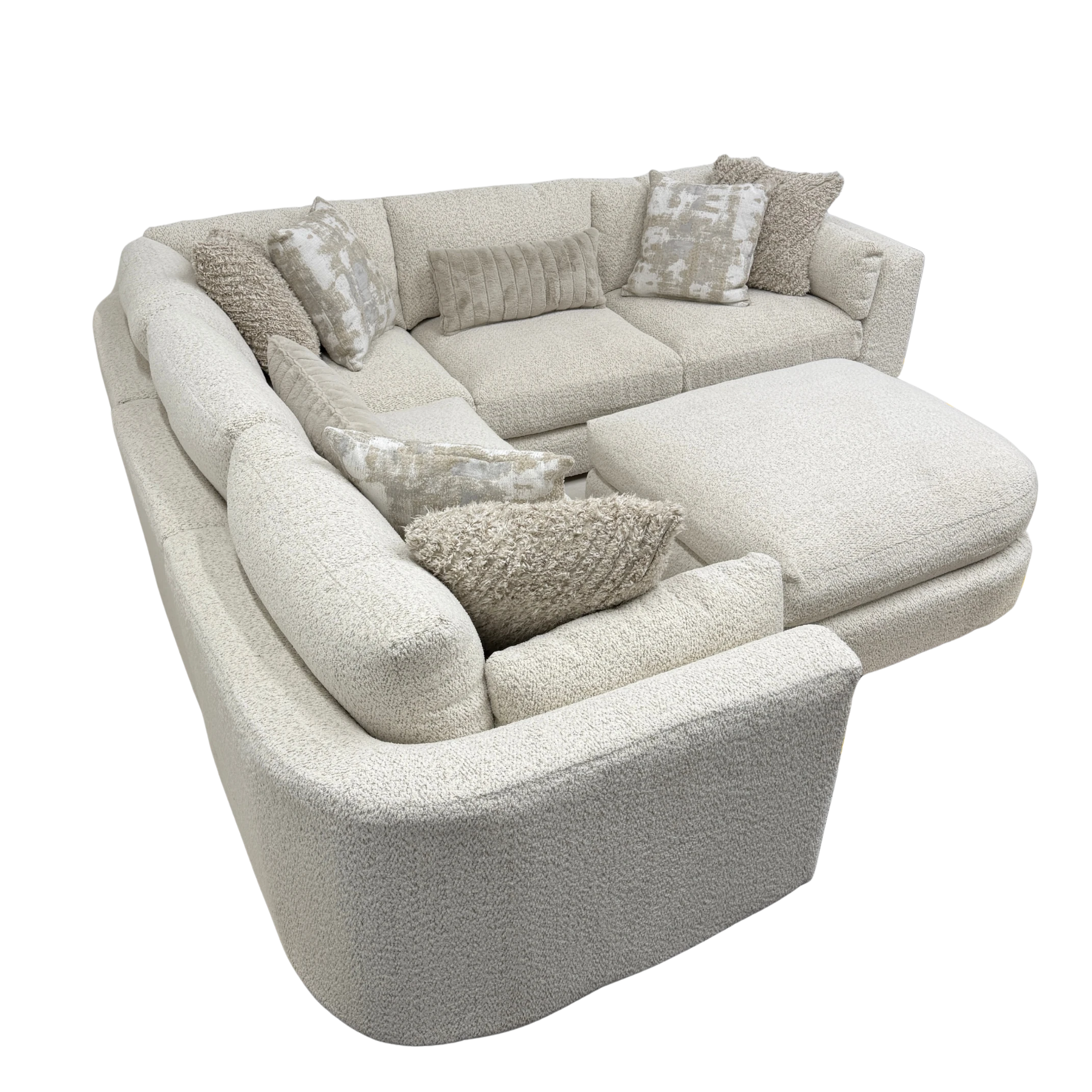 Juniper 5-Piece Corner Sectional with Ottoman