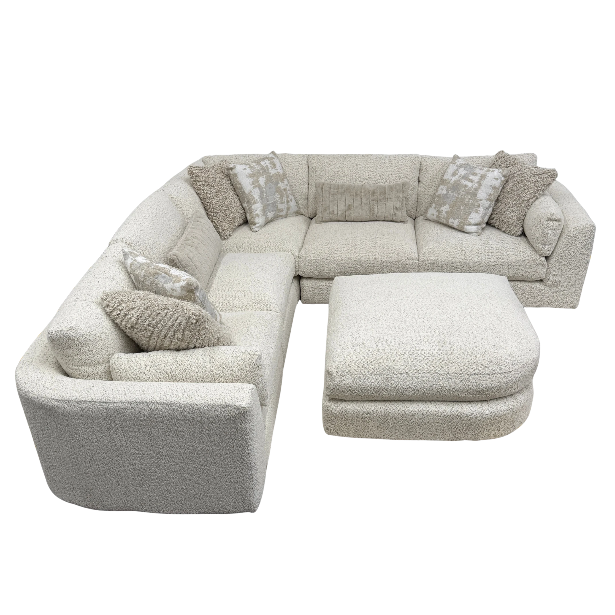 Juniper 5-Piece Corner Sectional with Ottoman