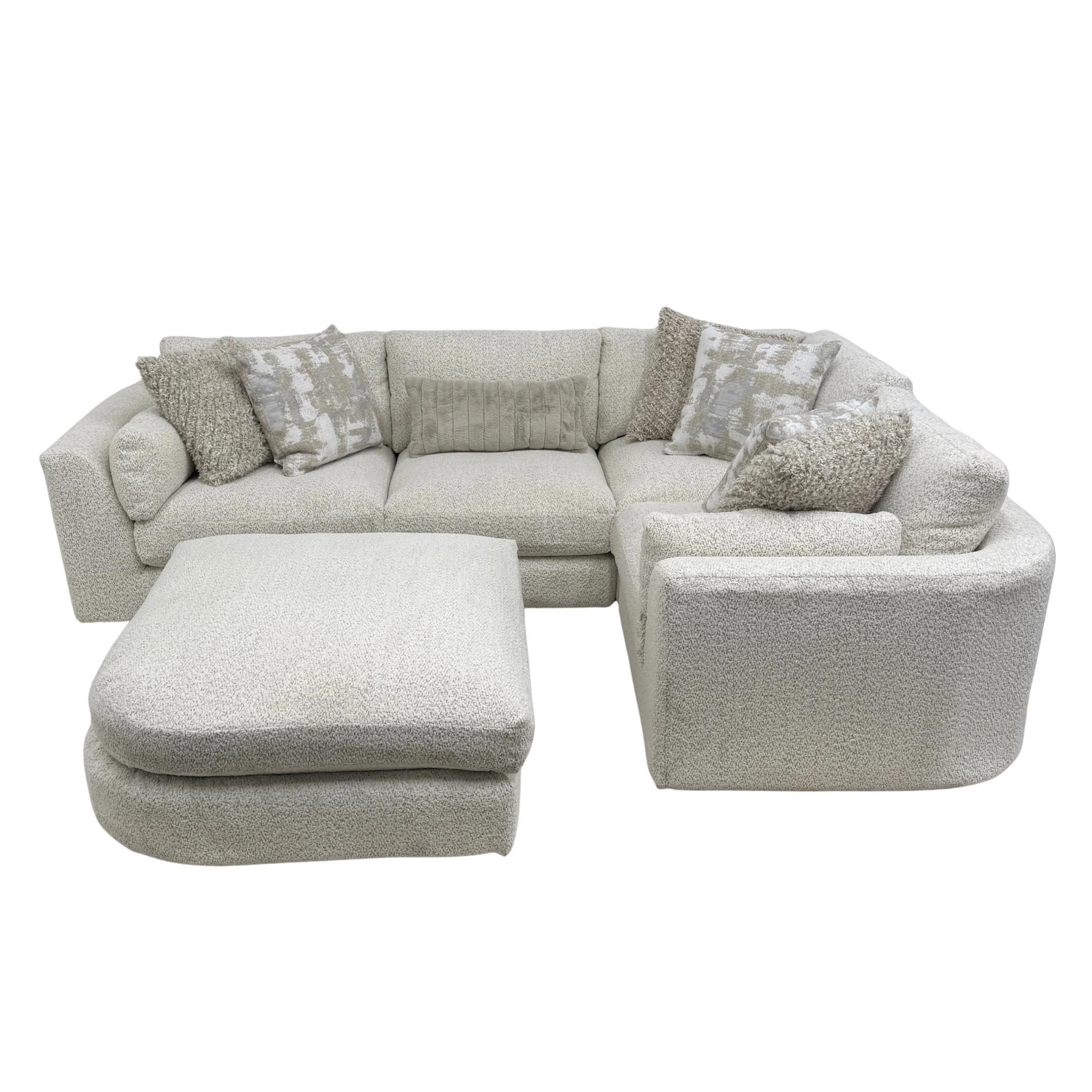Juniper 4-Piece Sectional with Ottoman
