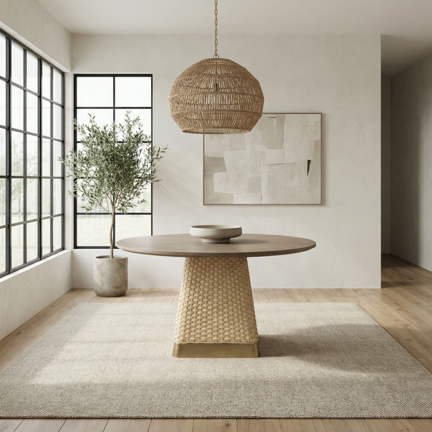 Woven Table Base