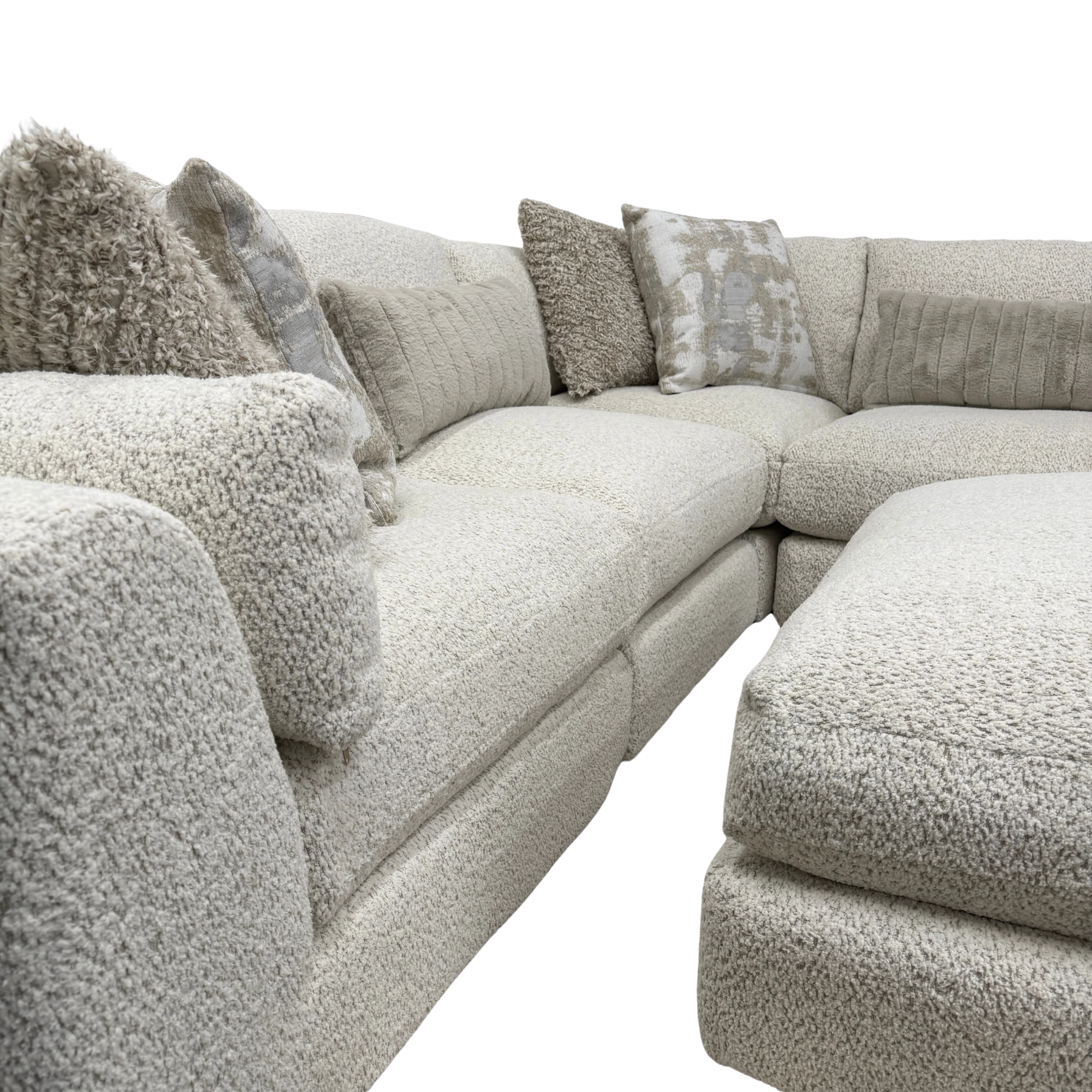 Juniper 5-Piece Corner Sectional with Ottoman