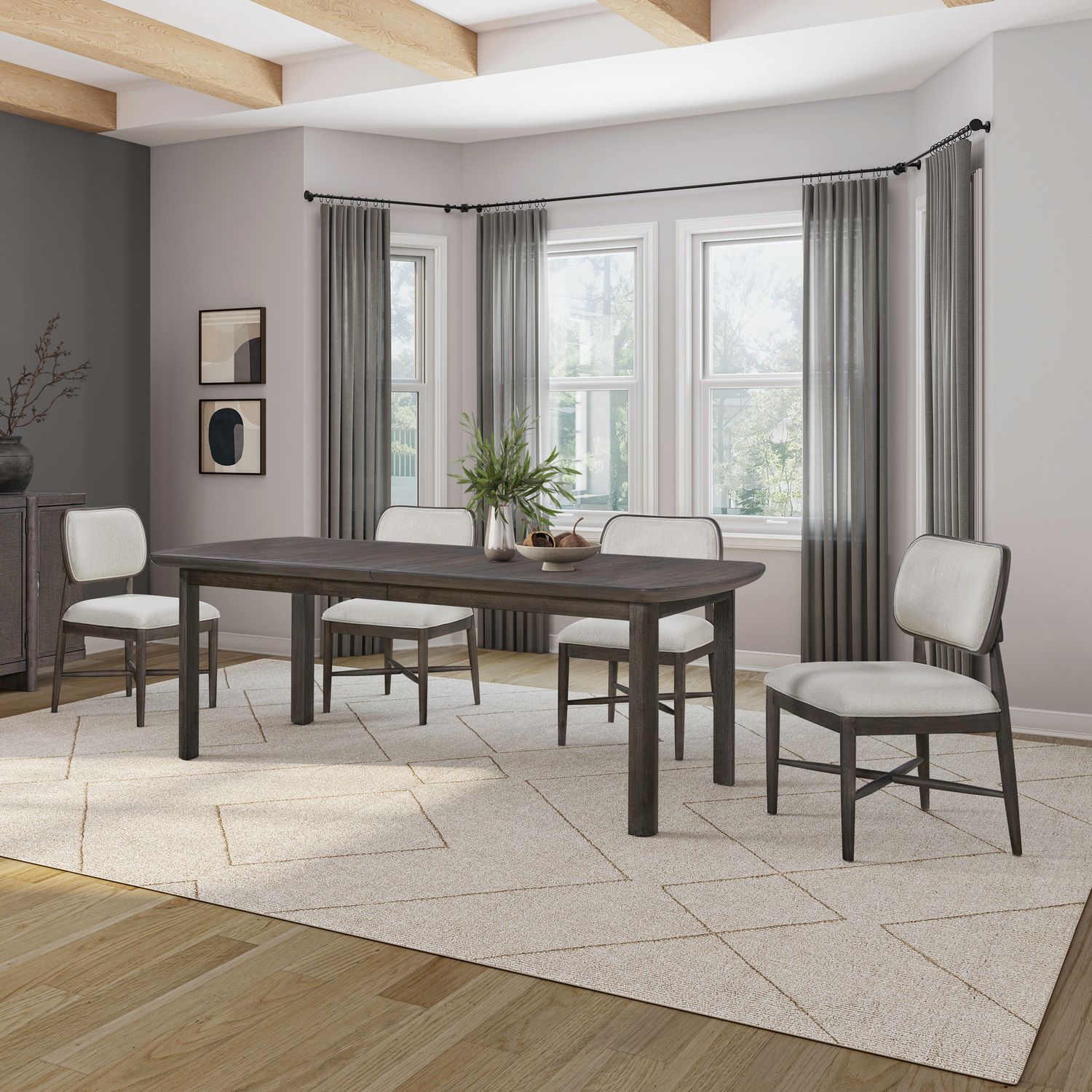 5 Piece Rectangular Table Set
