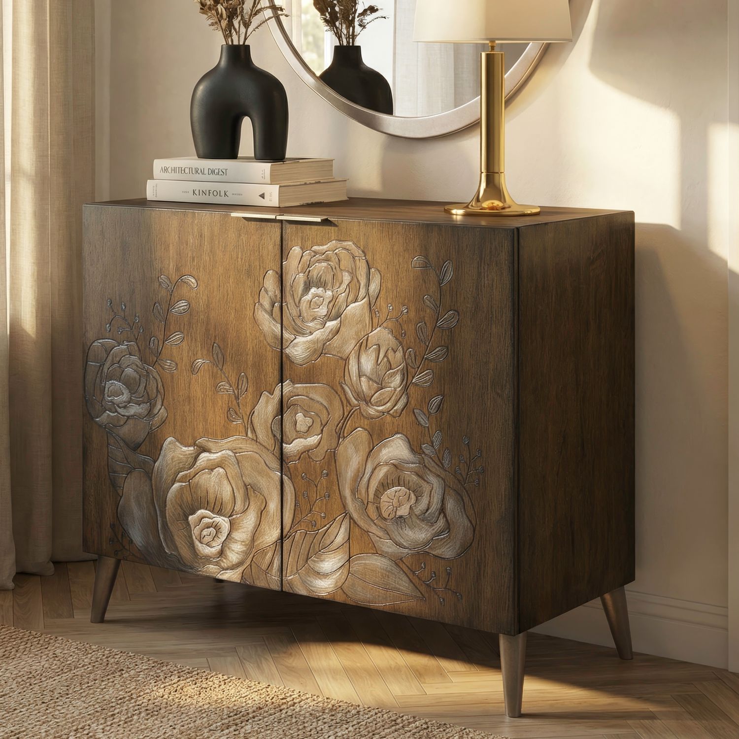 2 Door Accent Cabinet