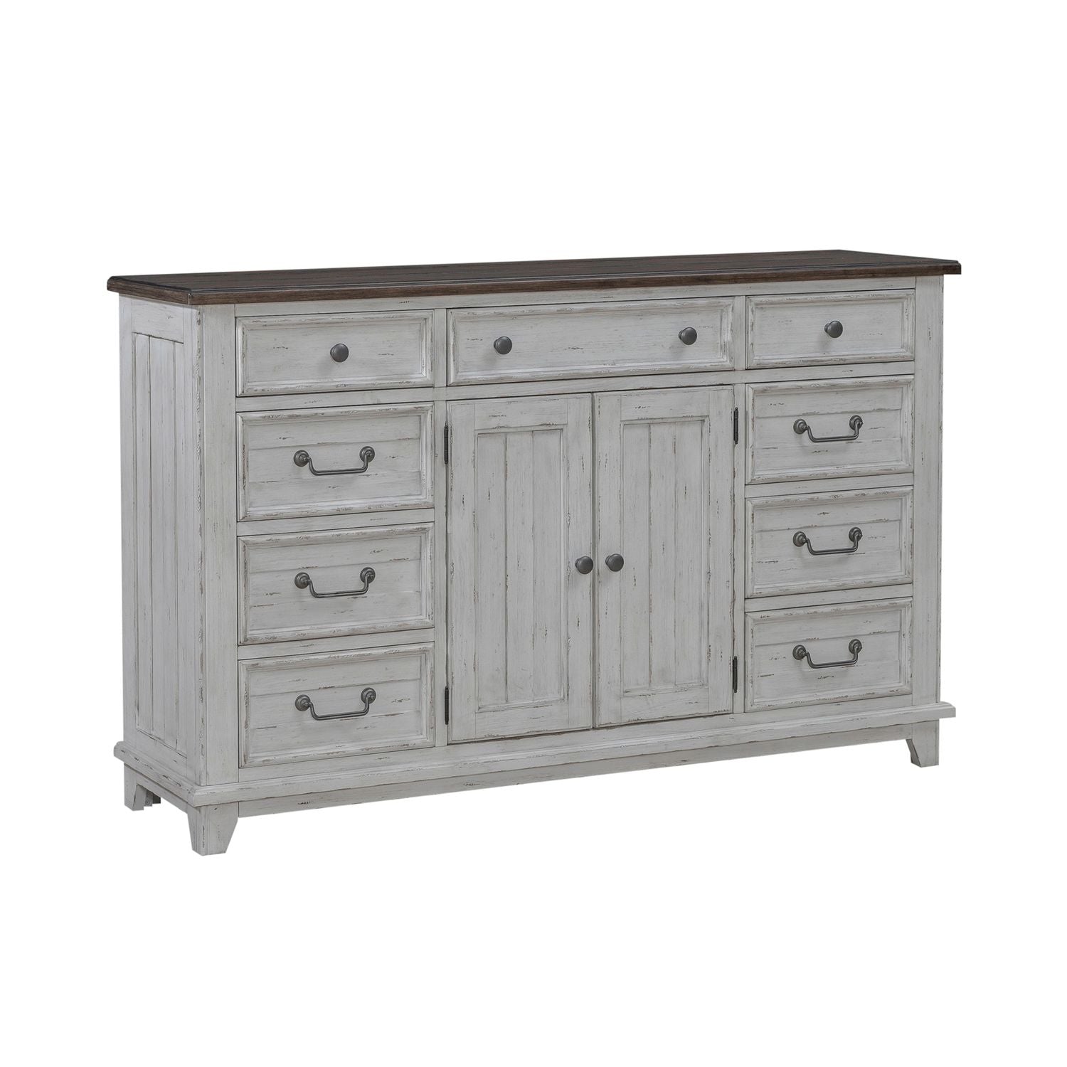 2 Door 9 Drawer Dresser