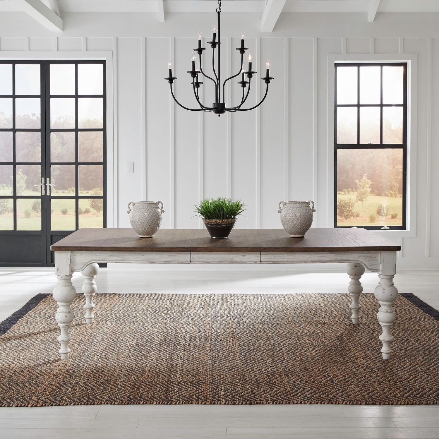 Rectangular Leg Table