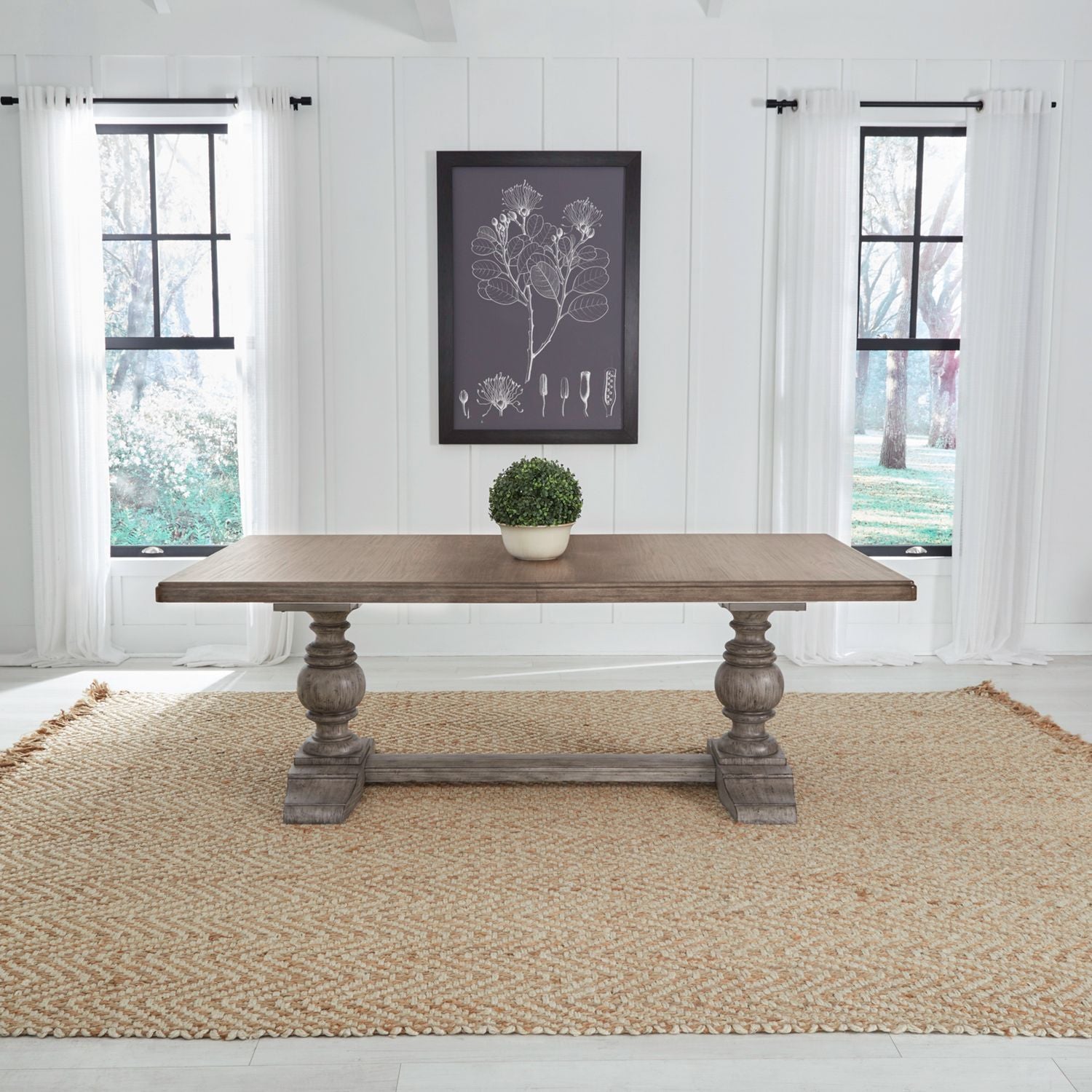 Trestle Table Set