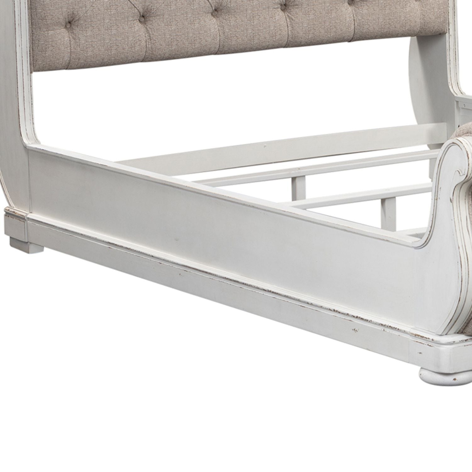 California King Uph Sleigh Bed Rails