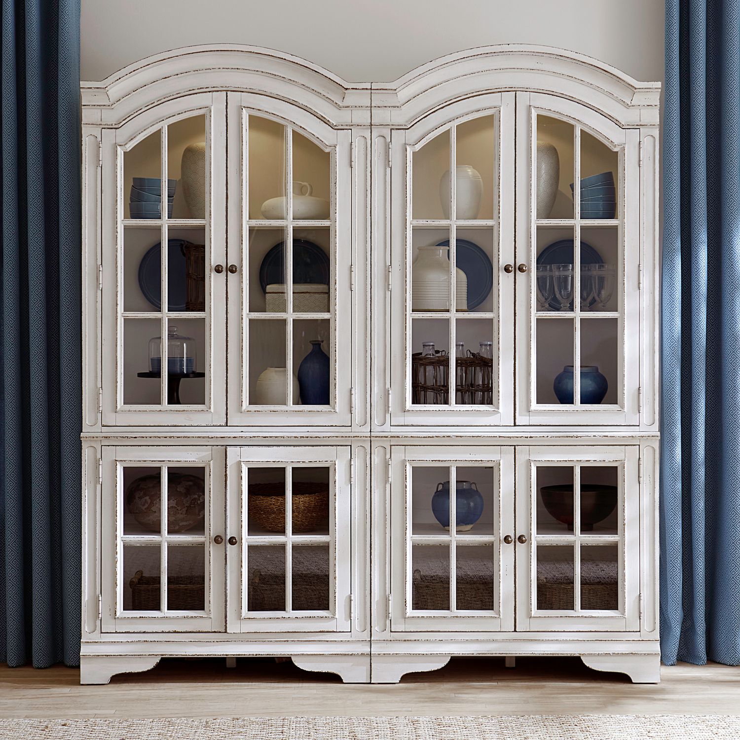 2 Piece Bunching Cabinet Set