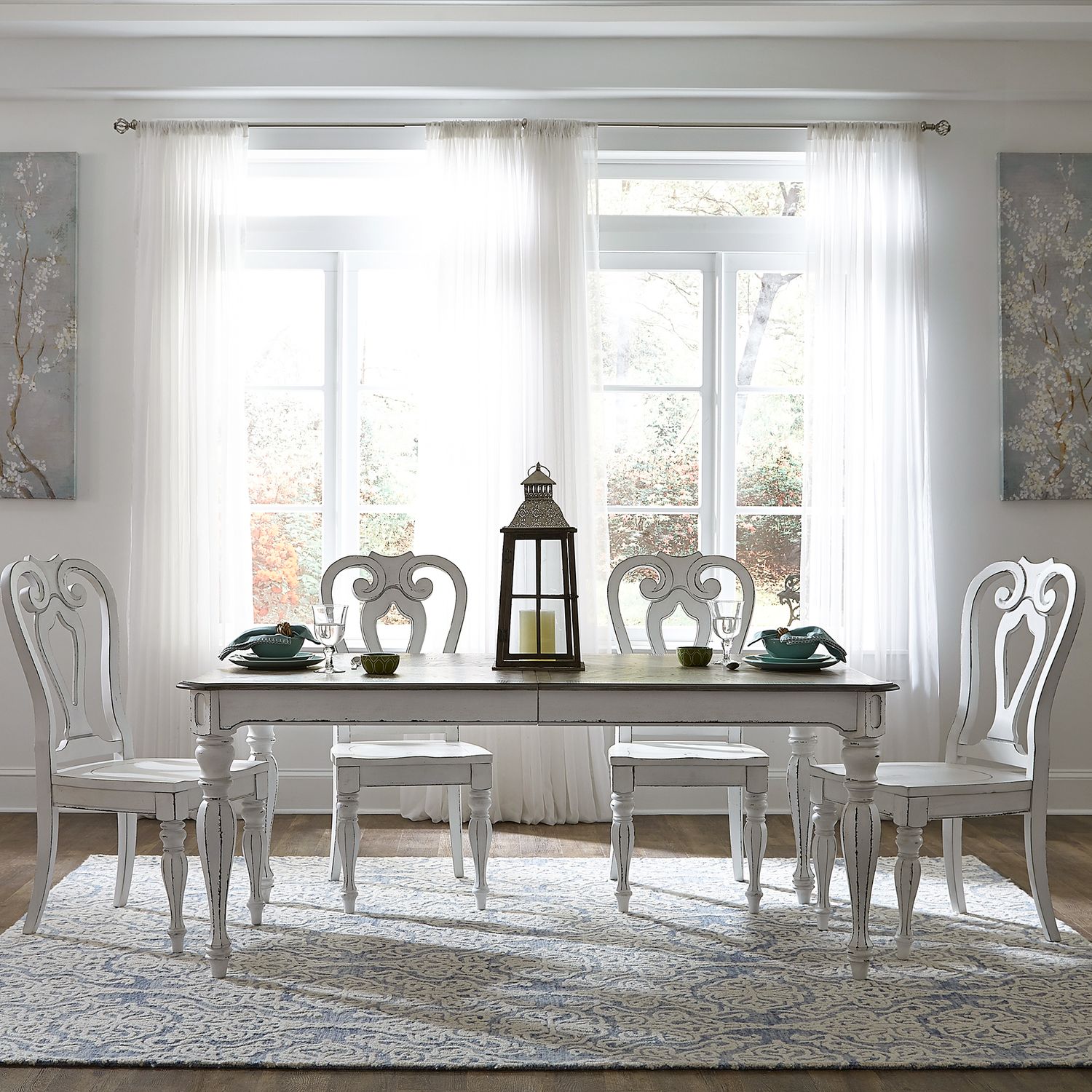 Opt 5 Piece Leg Table Set