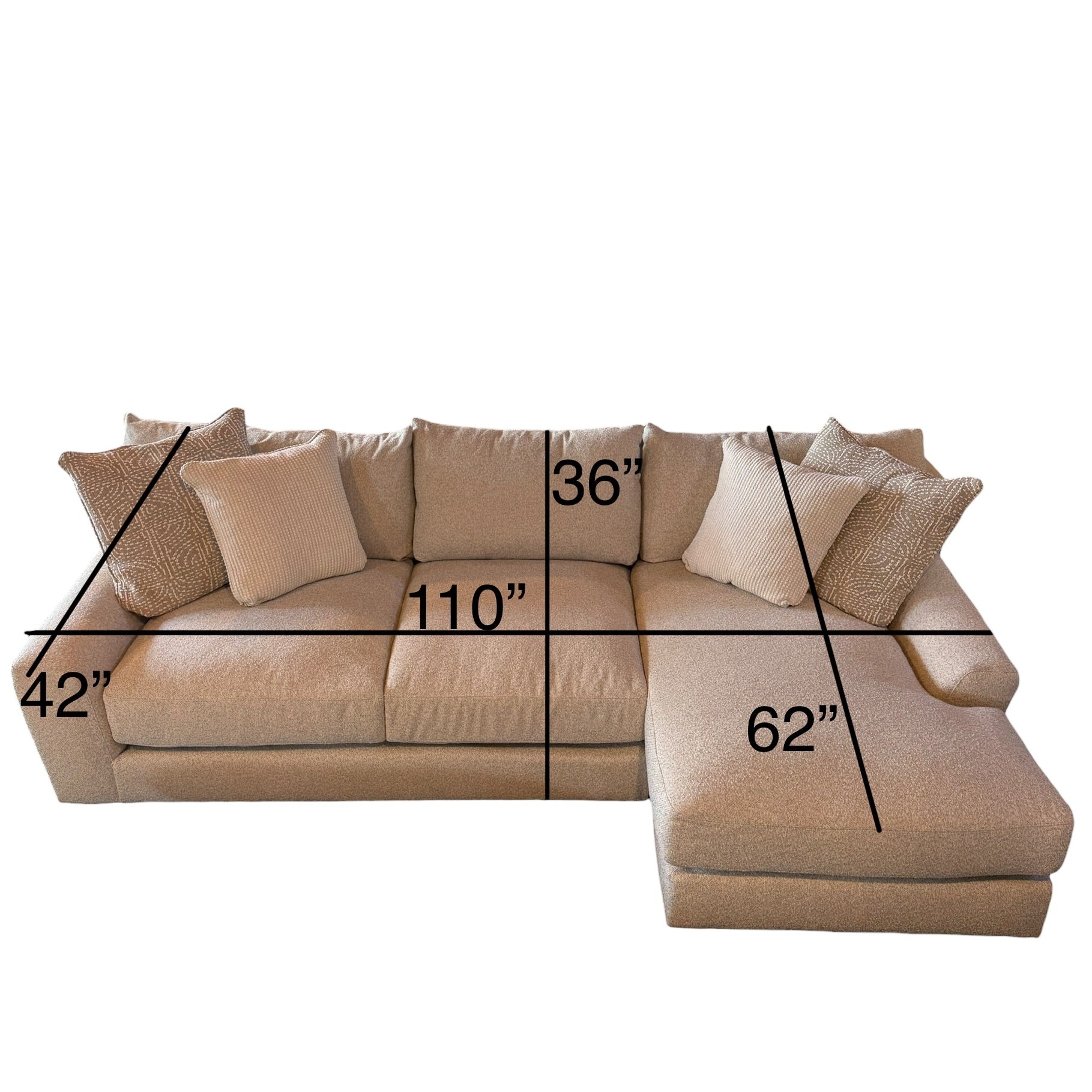 Nest Sectional with Right Chaise
