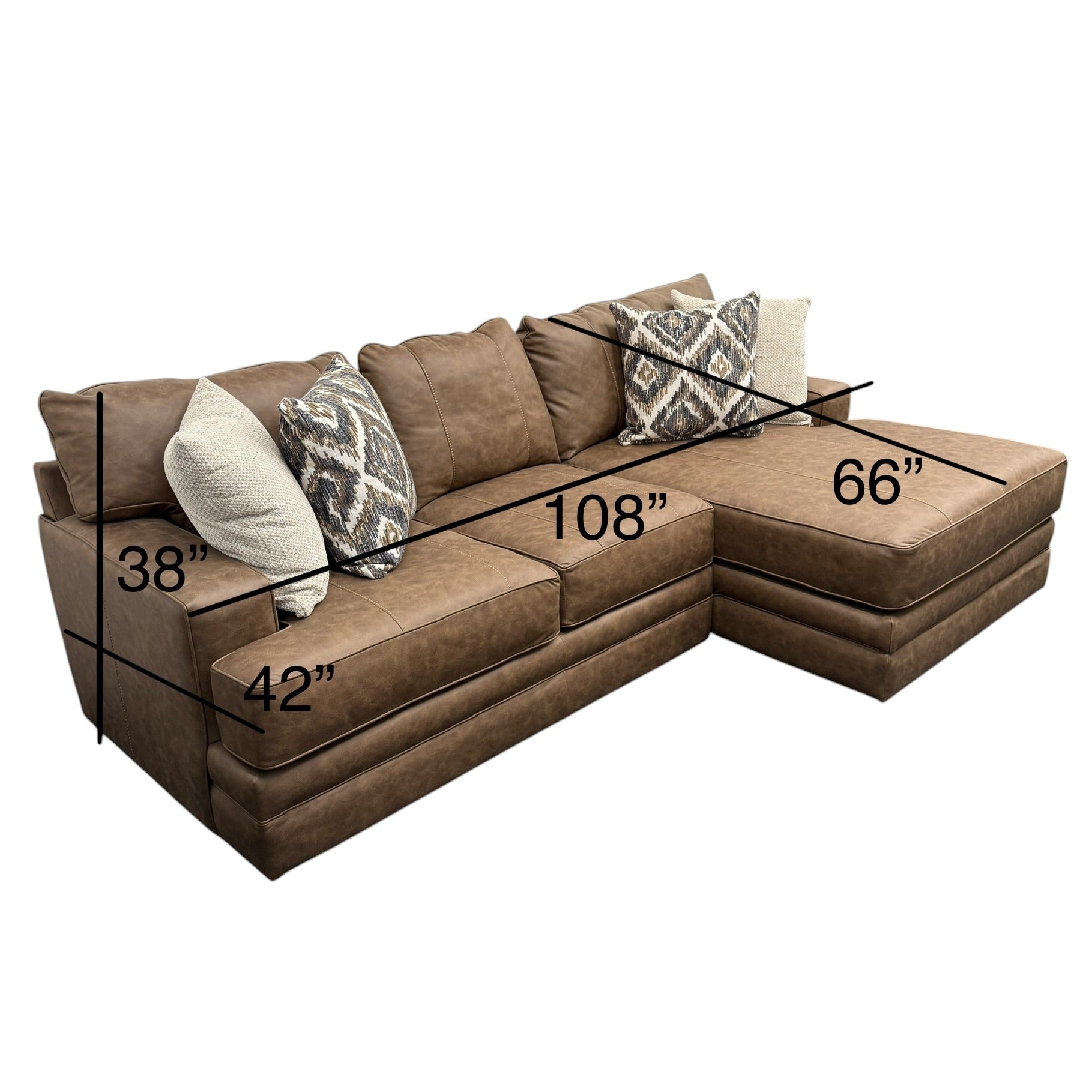 Bedford Sectional with Right Chaise