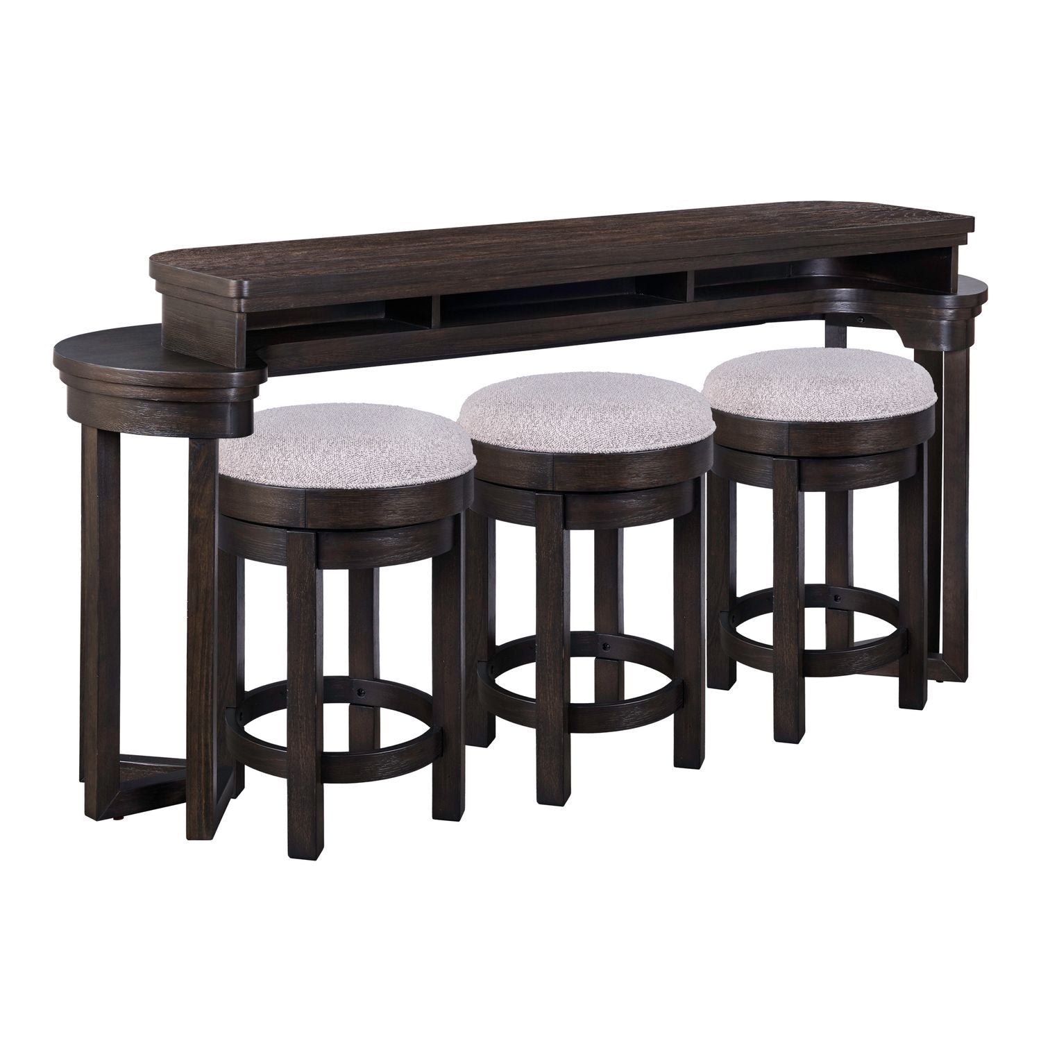 Weston - 4 Piece Bar Set - Peppercorn