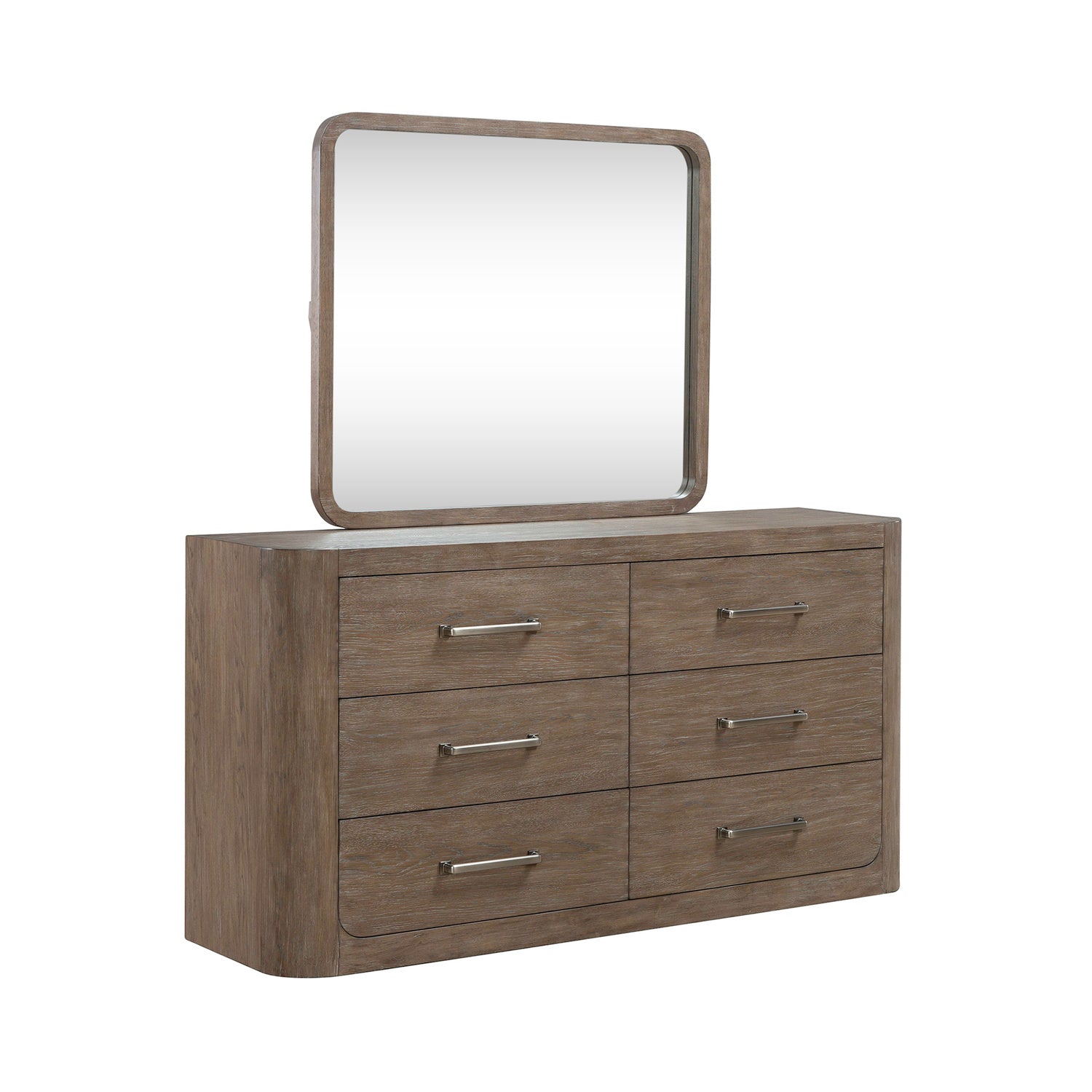 South Bend 6-Drawer Dresser & Mirror