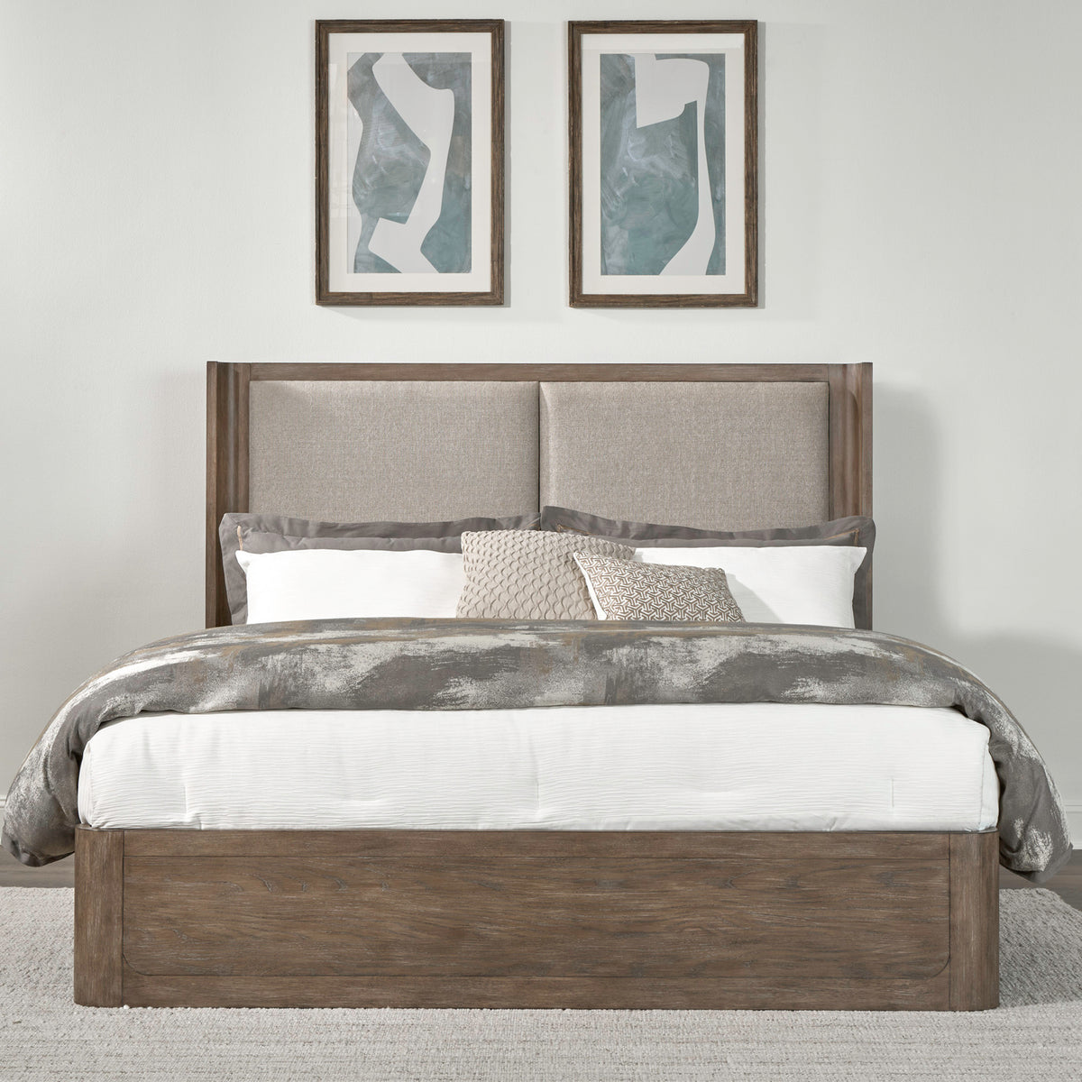 South Bend Upholstered Shelter Bed