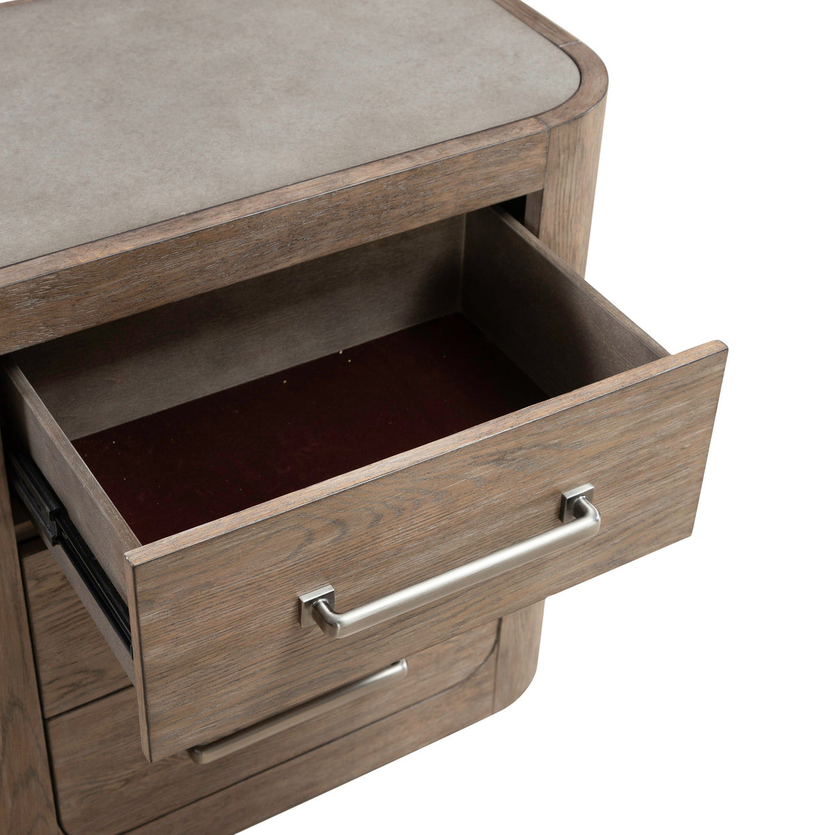 South Bend Nightstand with Charging Station