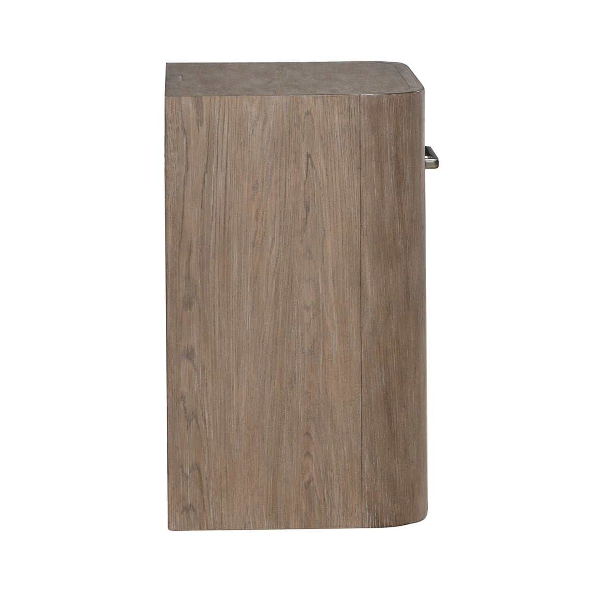 South Bend Open Nightstand with Charging Station