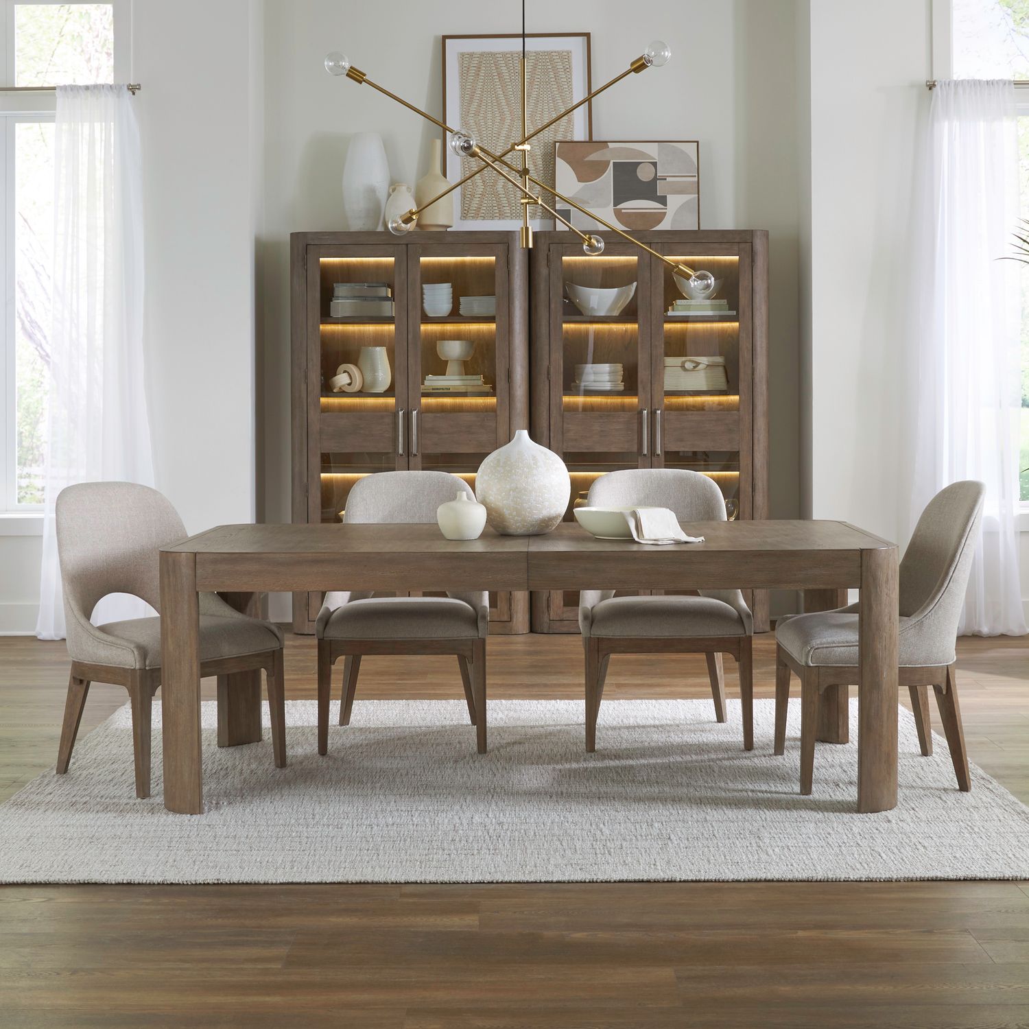 5 Piece Rectangular Table Set