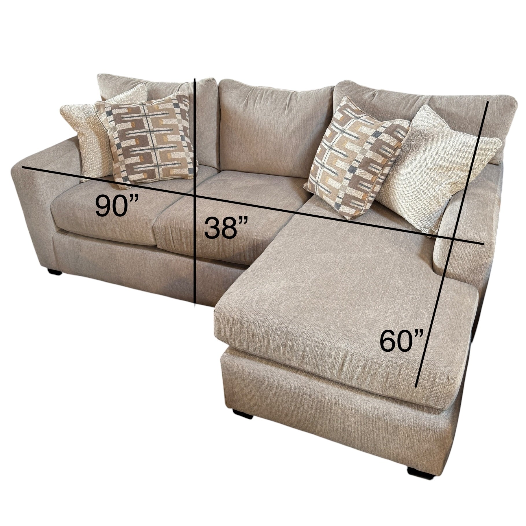 Lyra Sectional with Reversible Chaise