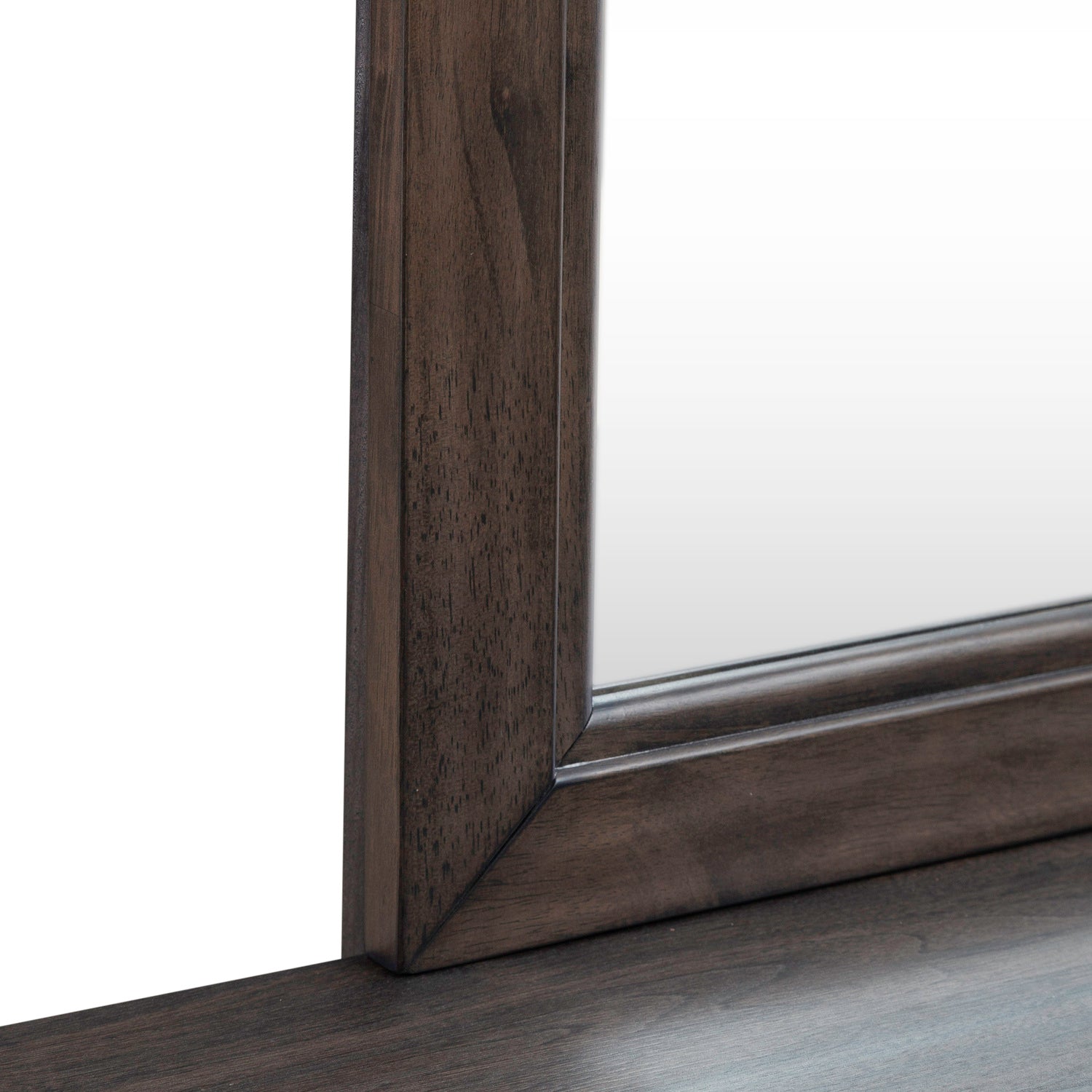 Modern Edge Dresser & Mirror