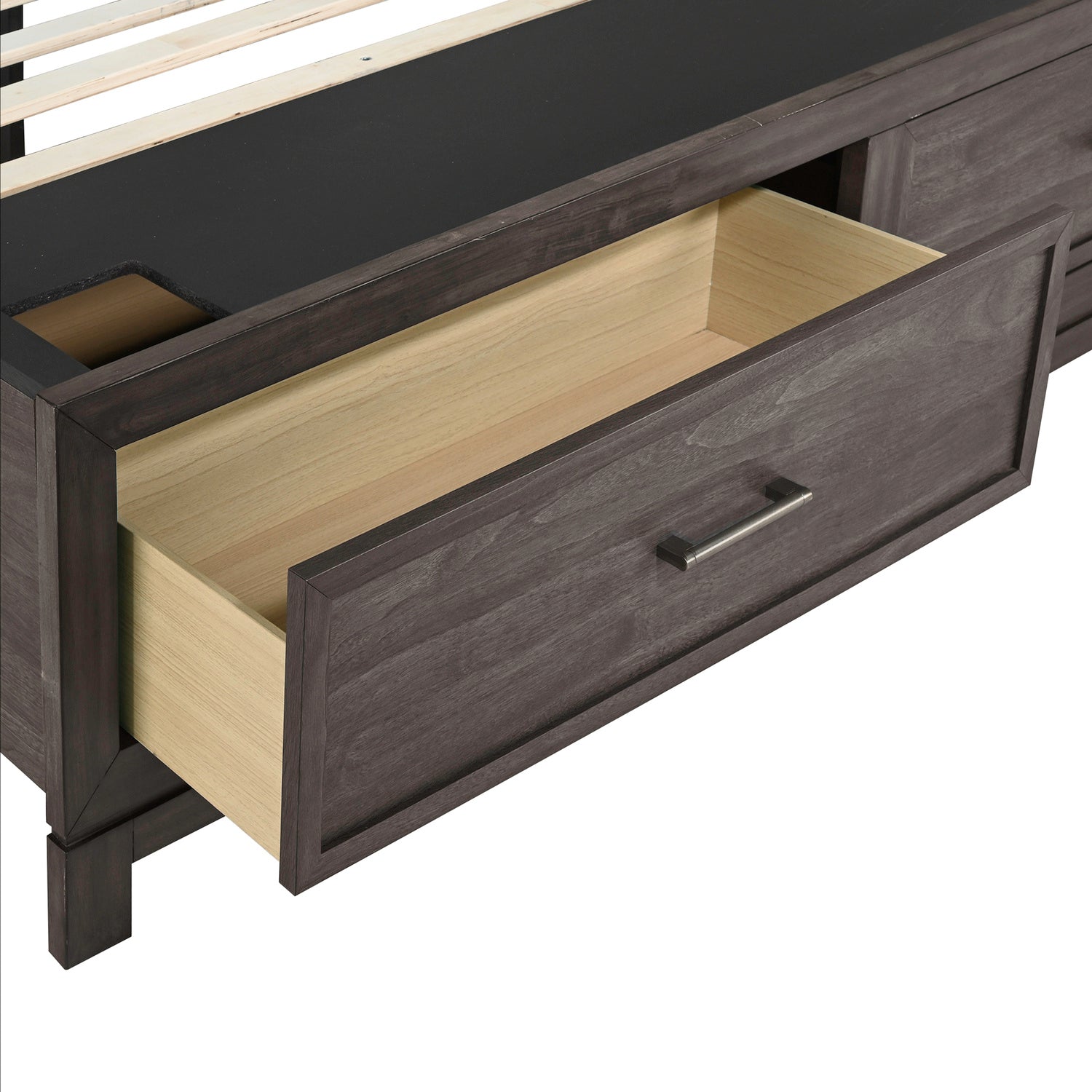 Modern Edge Storage Bed