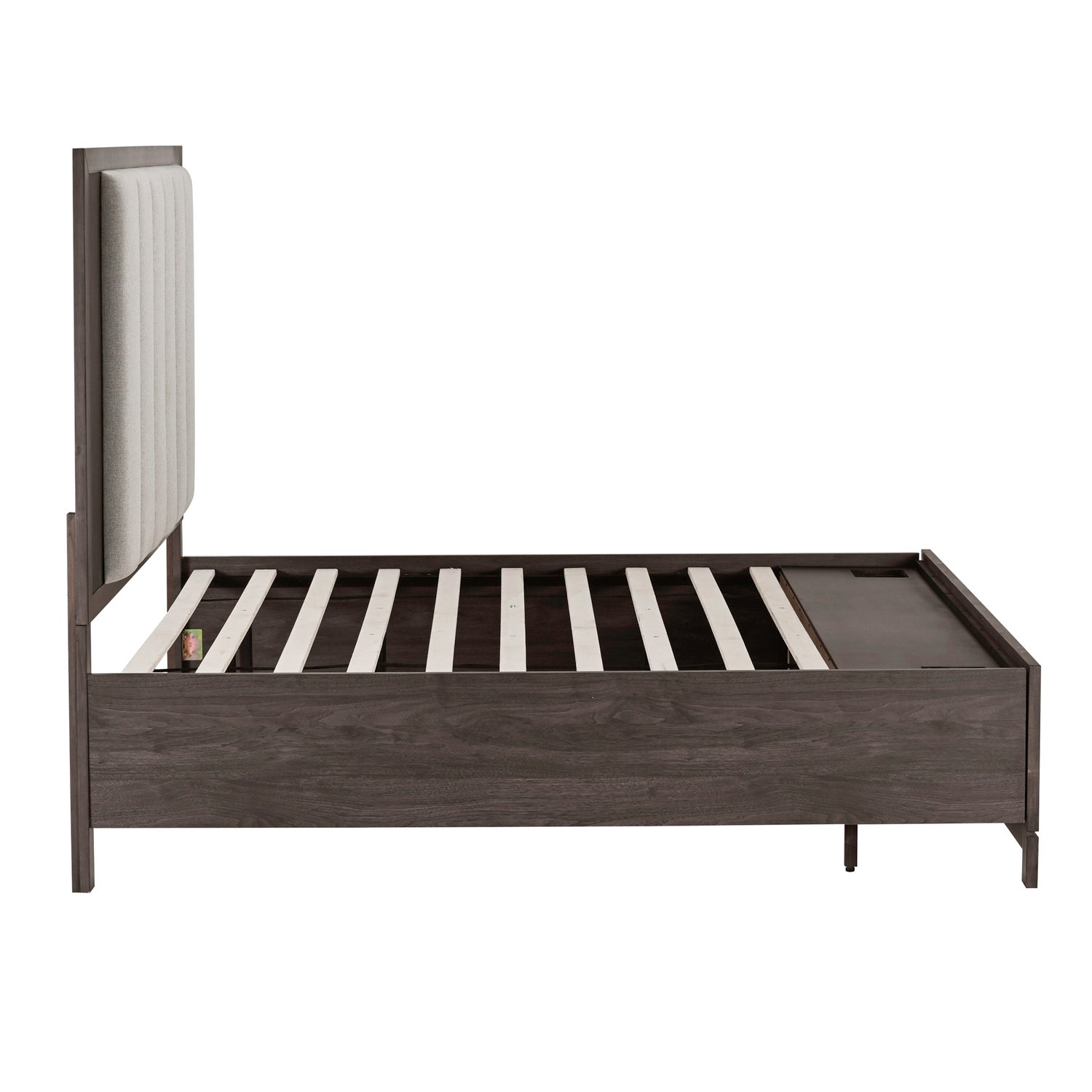 Modern Edge Storage Bed
