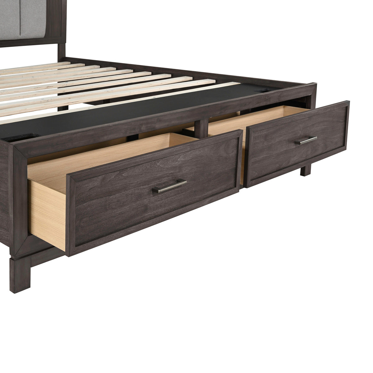 Modern Edge Storage Bed