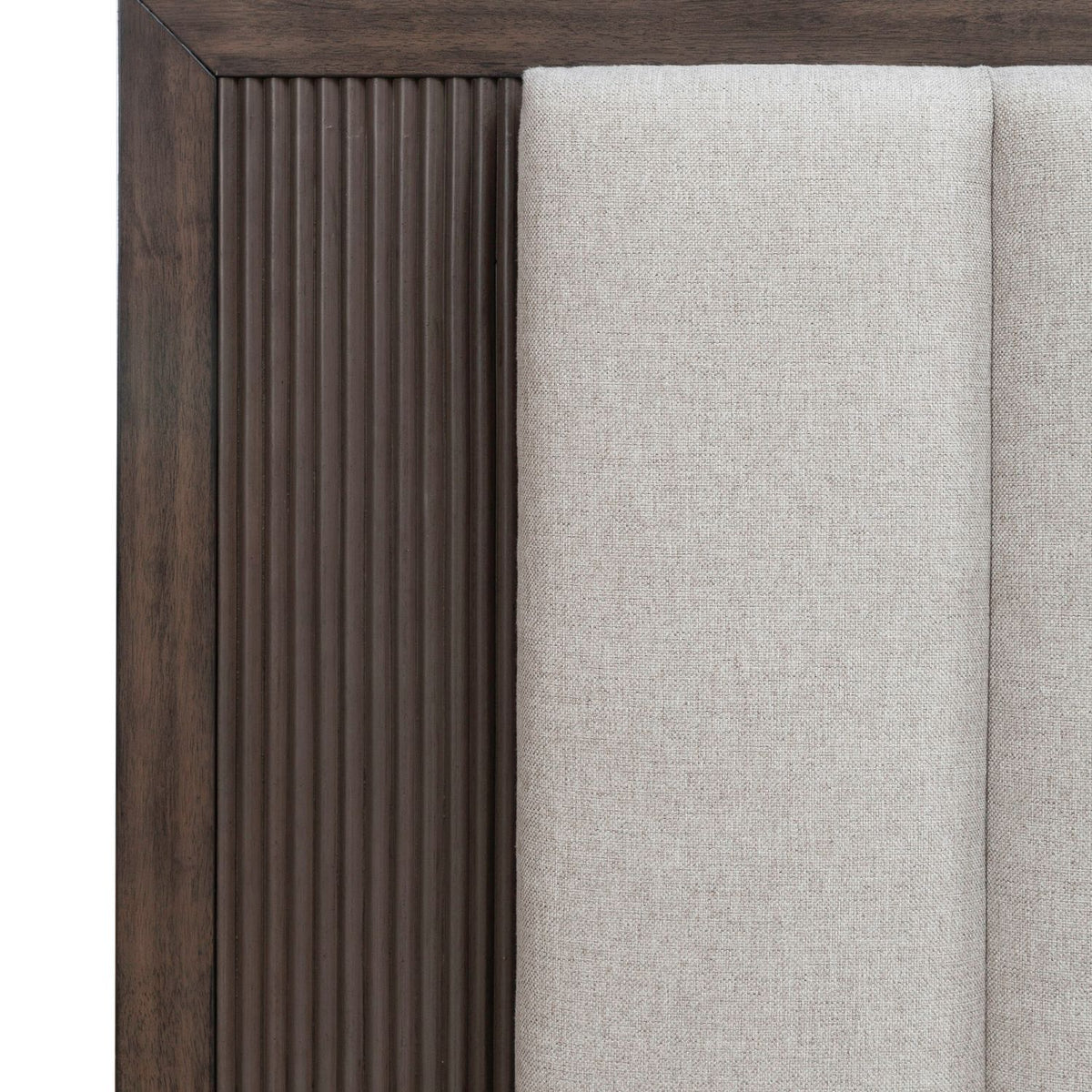 Modern Edge Upholstered Bed