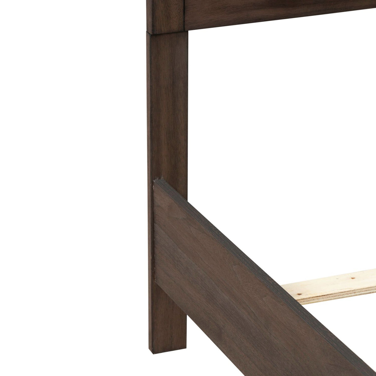 Modern Edge Upholstered Bed