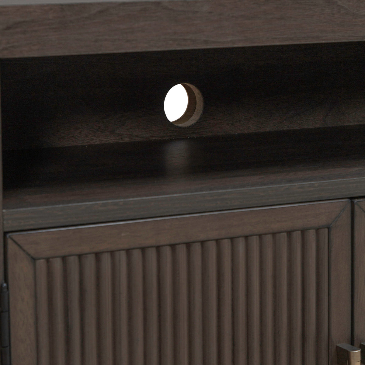Modern Edge Bedside Chest with Charging Station