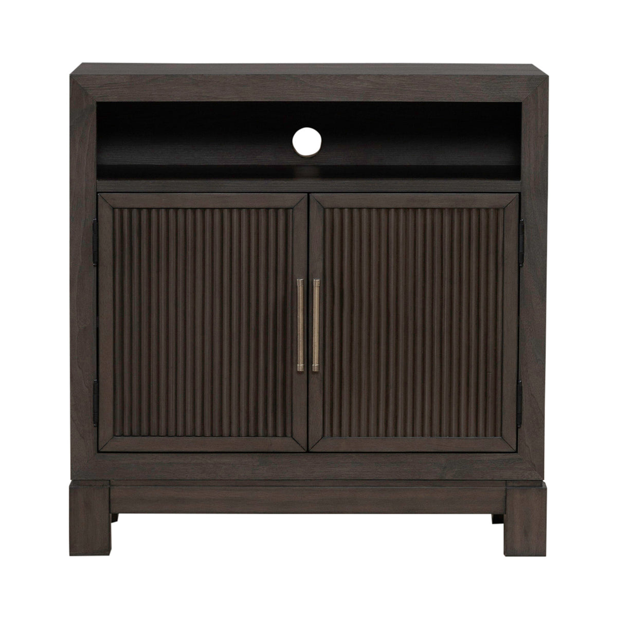 Modern Edge Bedside Chest with Charging Station