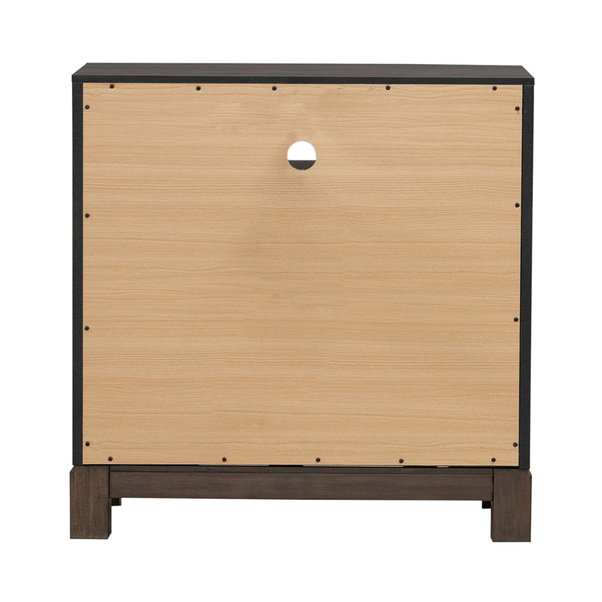 Modern Edge Bedside Chest with Charging Station