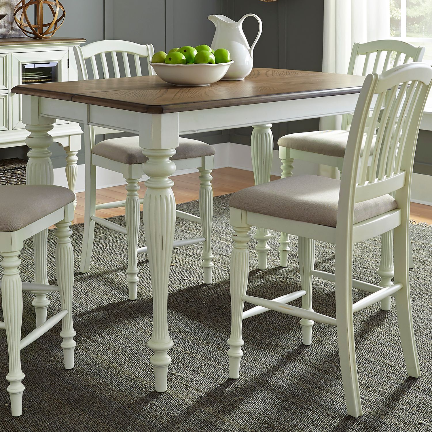 Slat Back Counter Chair (RTA)