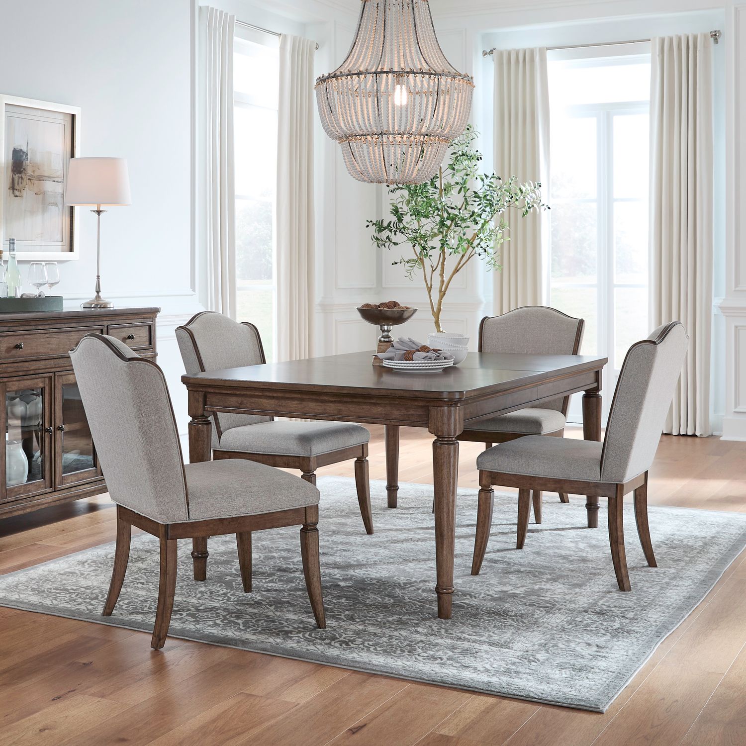 5 Piece Rectangular Table Set