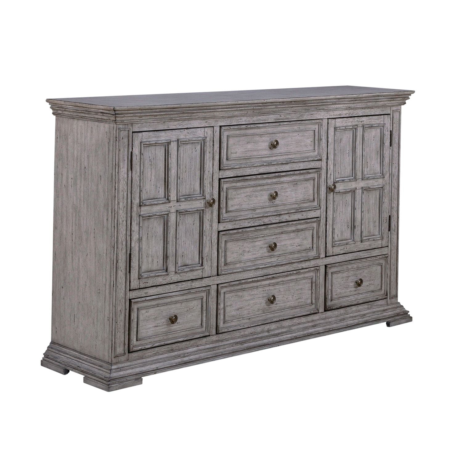 2 Door 6 Drawer Dresser