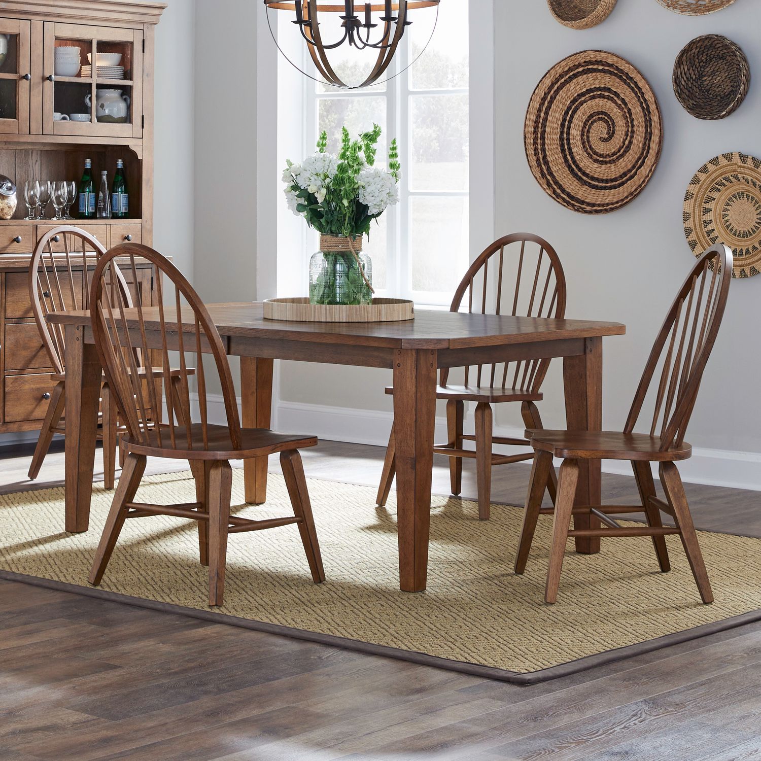5 Piece Rectangular Table Set